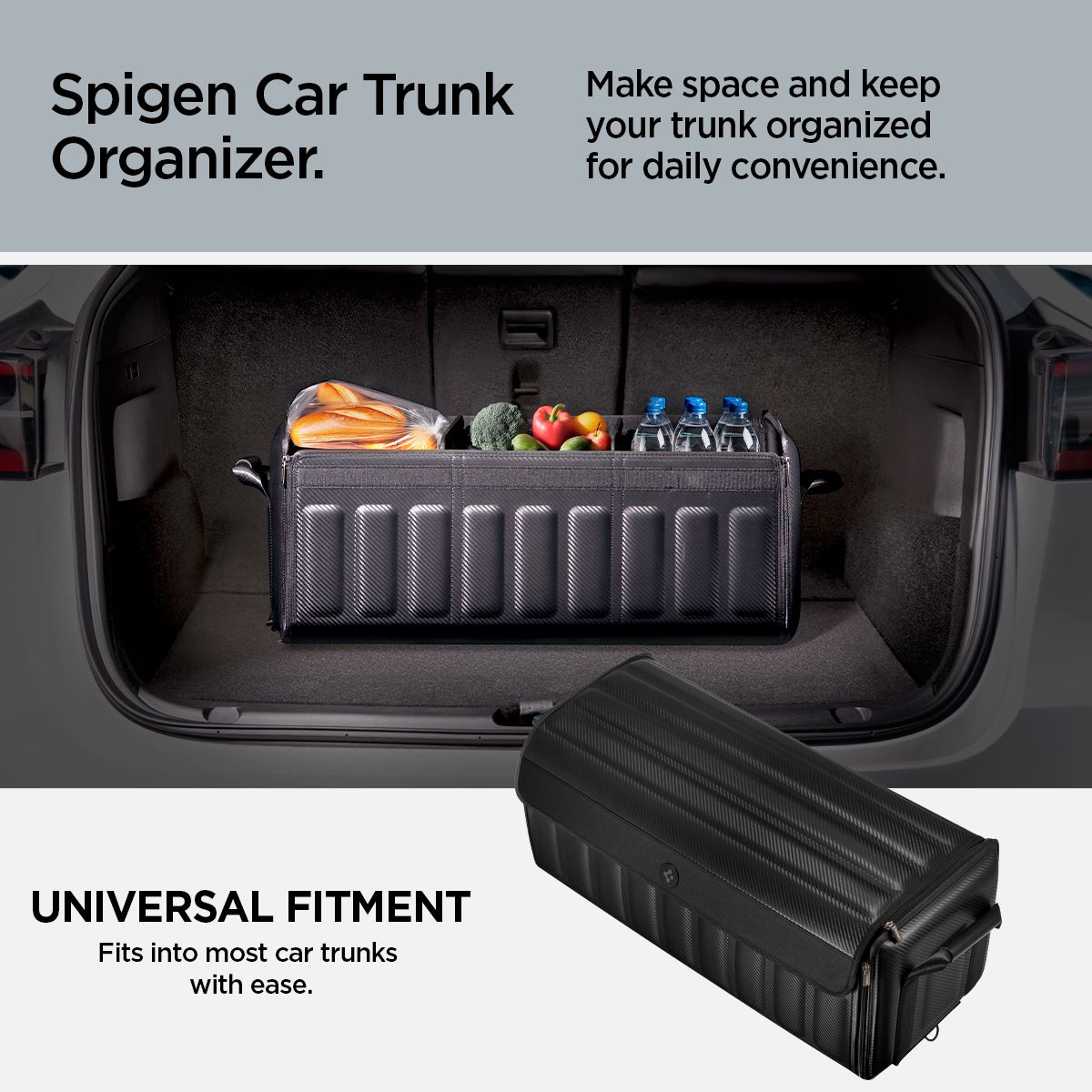 Spigen Tesla Car Trunk Organizer, black (14)