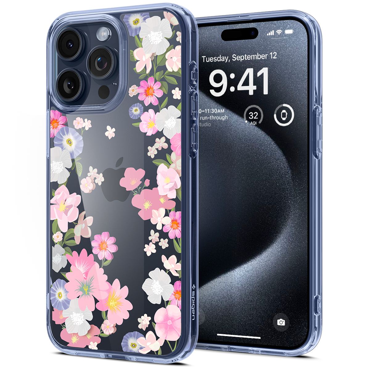 Spigen Ultra Hybrid, blossom - iPhone 15 Pro (1)