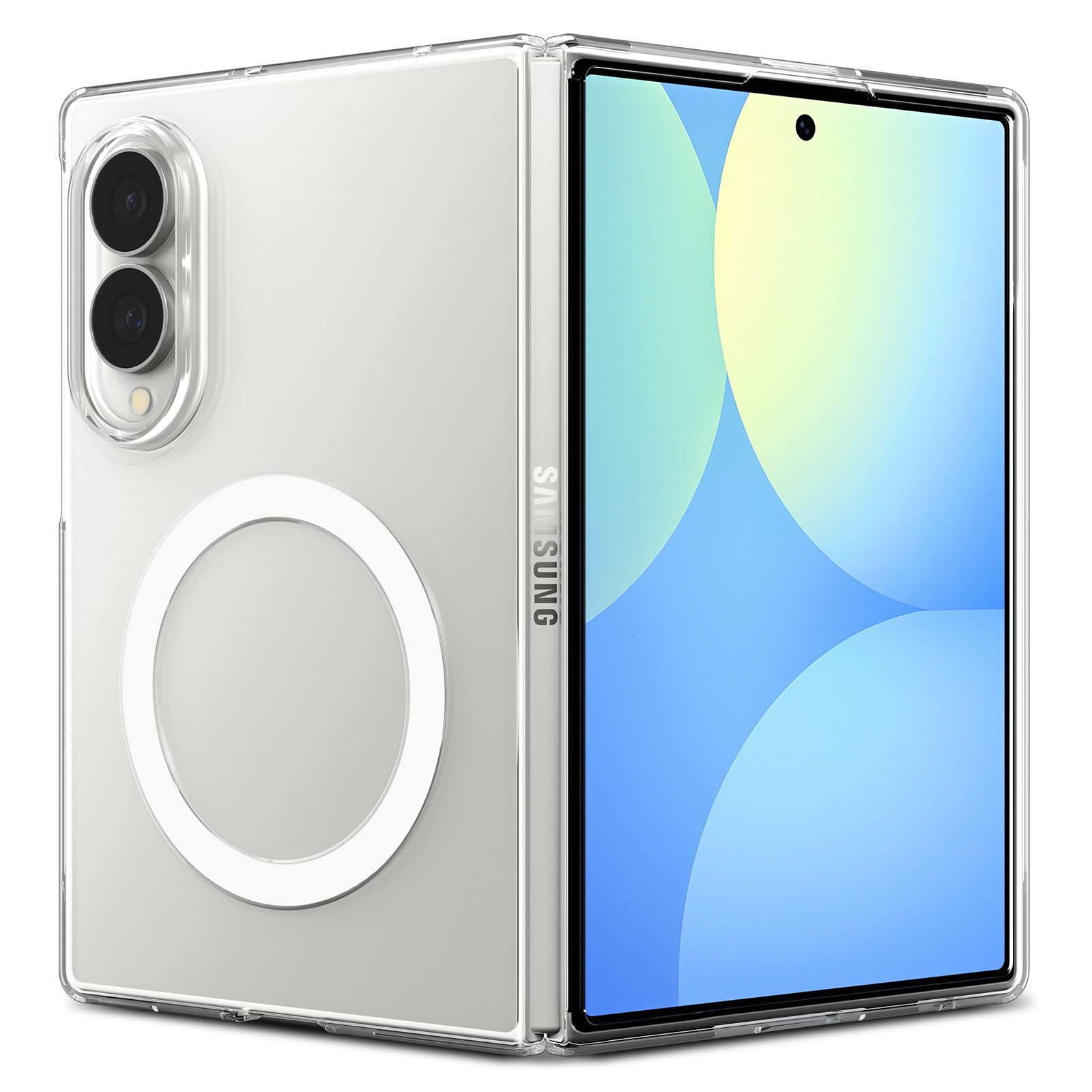 Spigen Air Skin MagSafe, clear white - Samsung Galaxy Z Fold8 (2)