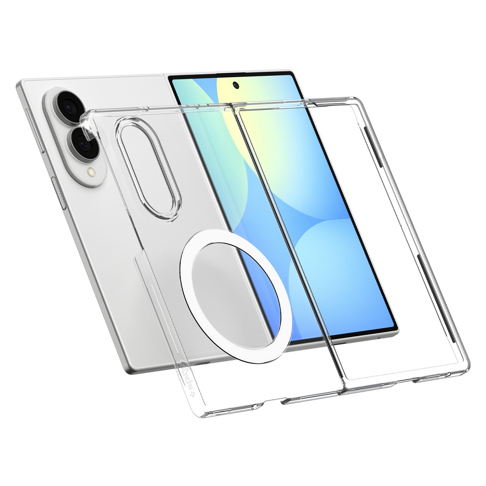 Spigen Air Skin MagSafe, clear white - Samsung Galaxy Z Fold8 (9)