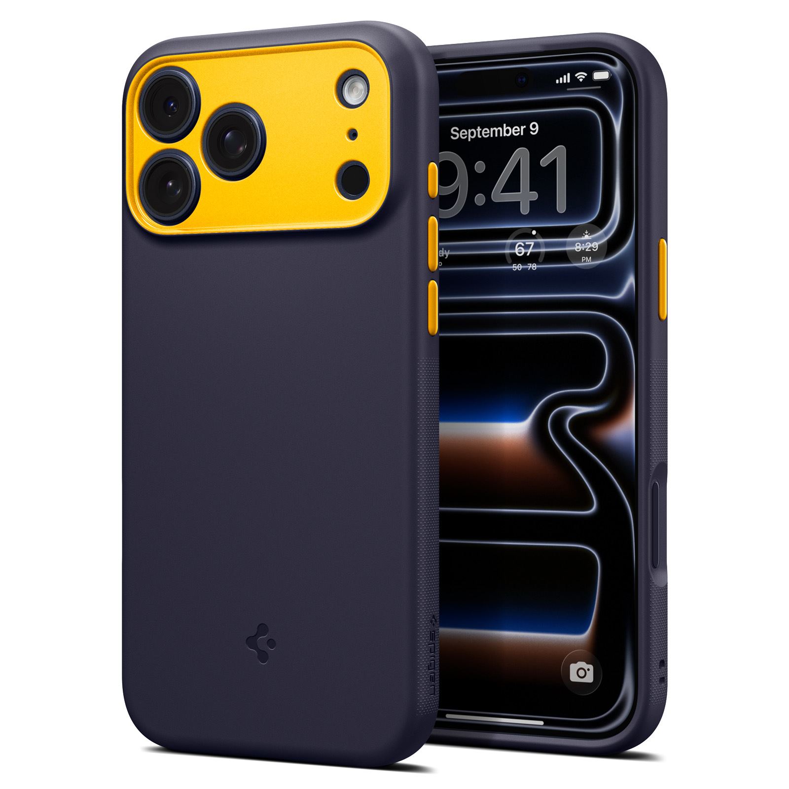 Spigen Nano Pop MagSafe, blueberry navy - iPhone 18 Pro Max/17 Pro Max (2)