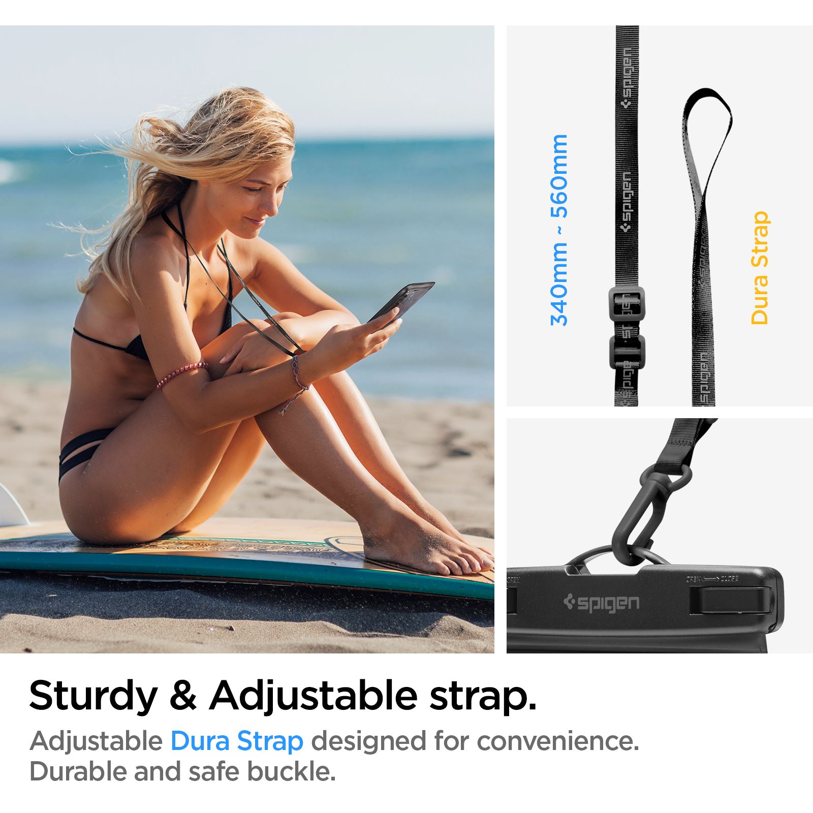 Spigen Aqua Shield WaterProof Case A601 1 Pack, black (13)