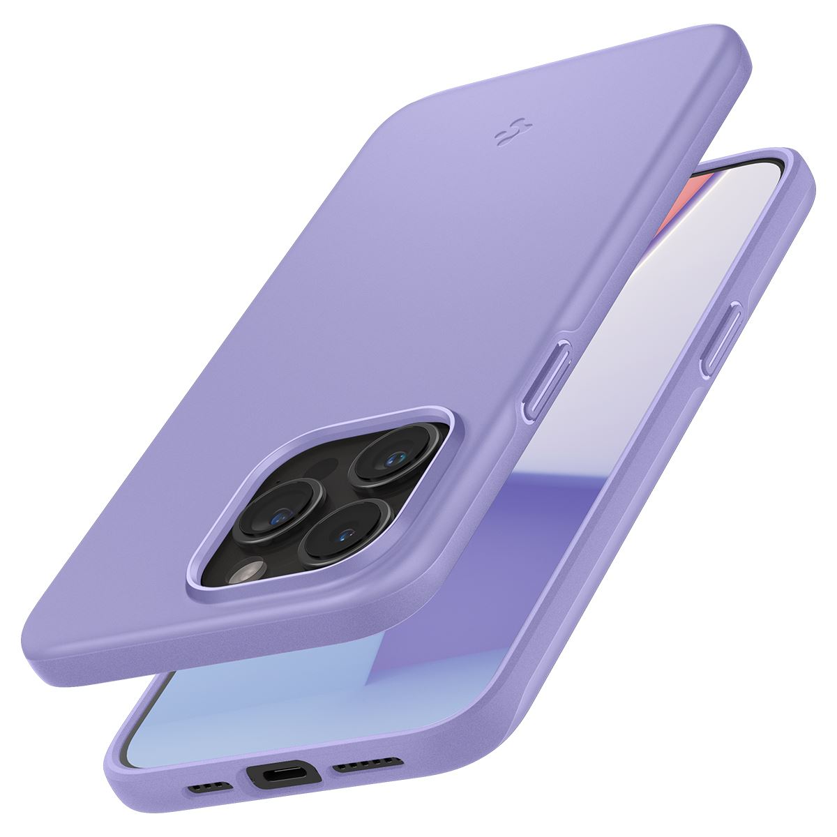 Spigen Thin Fit, iris purple - iPhone 15 Pro (7)