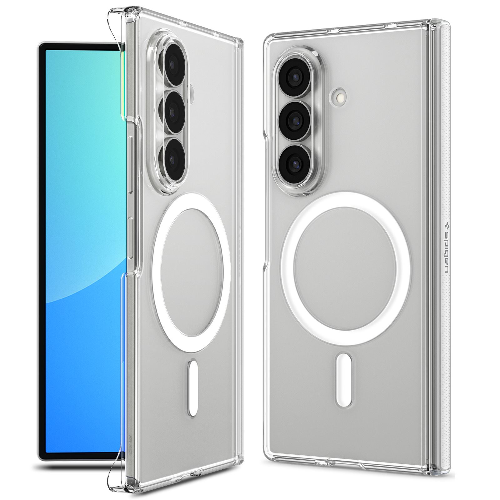 Spigen Air Skin Zero MagSafe, clear white - Samsung Galaxy Z Fold8 Ultra (2)