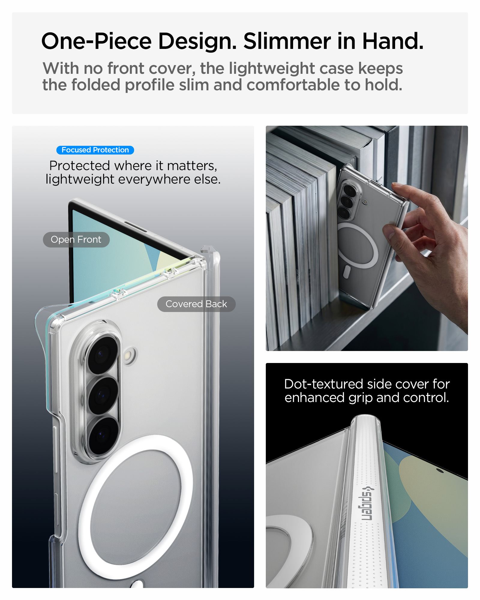 Spigen Air Skin Zero MagSafe, clear white - Samsung Galaxy Z Fold8 Ultra (23)