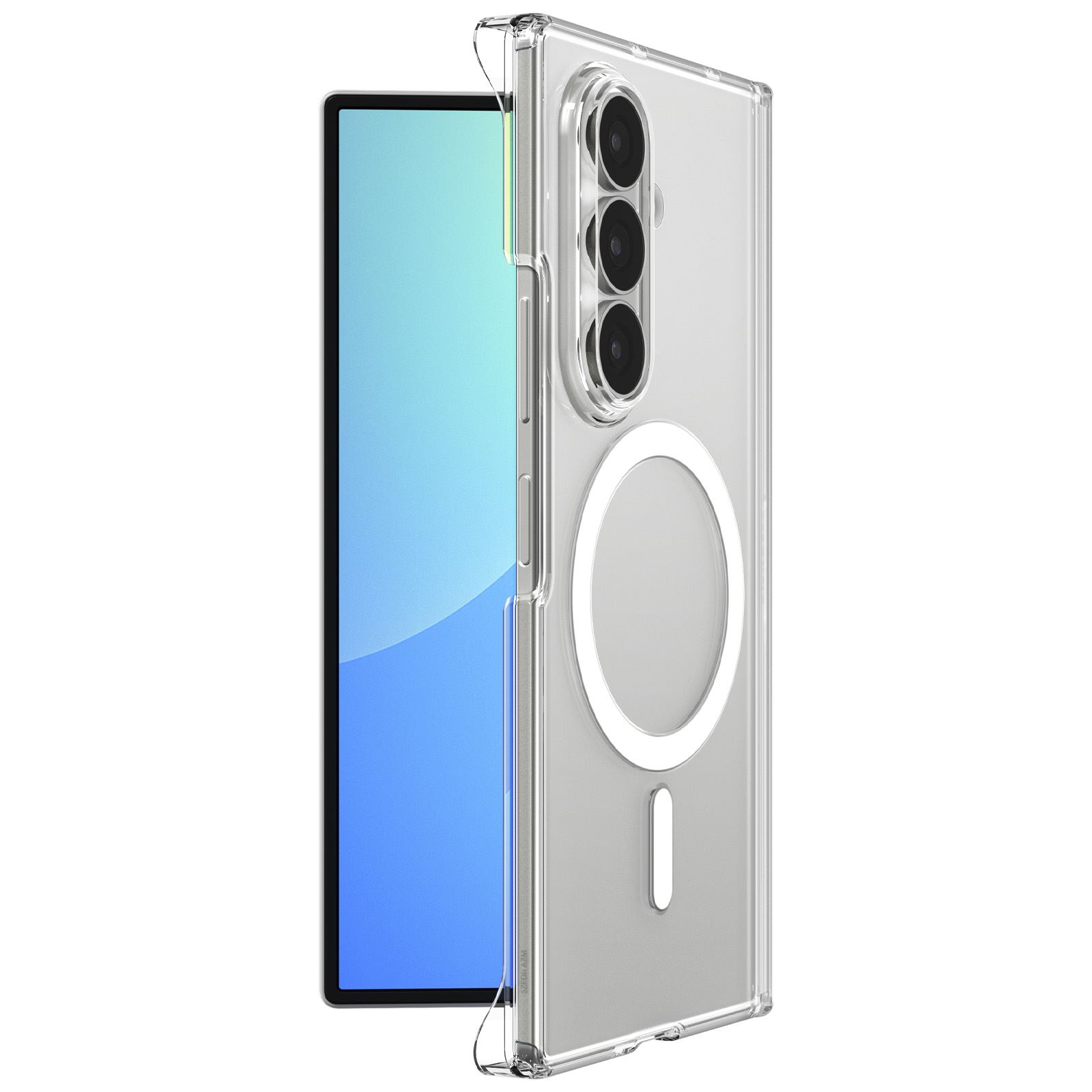 Spigen Air Skin Zero MagSafe, clear white - Samsung Galaxy Z Fold8 Ultra (4)