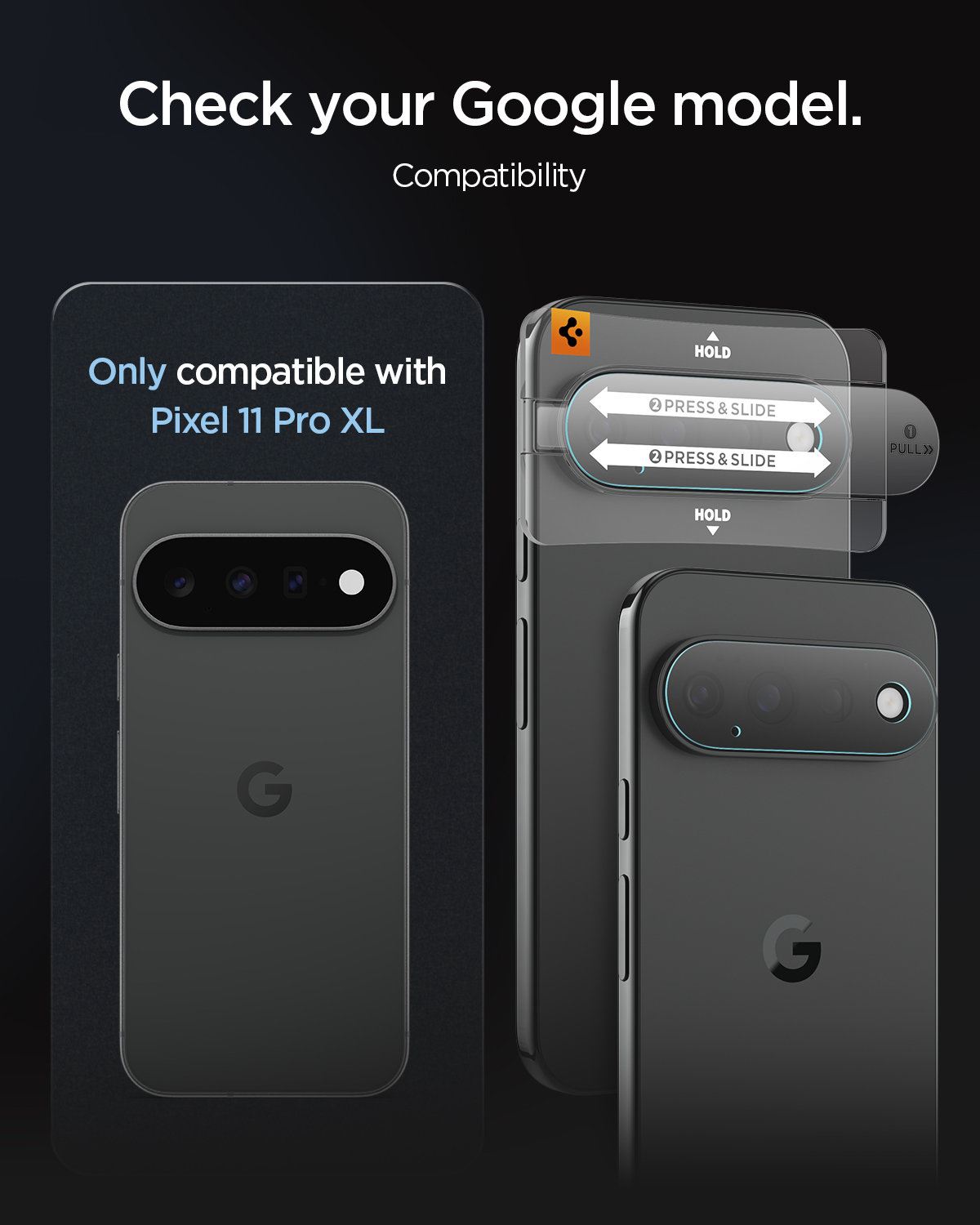 Spigen Glass tR EZ Fit Optik Pro 2 Pack, crystal clear - Google Pixel 11 Pro XL (11)
