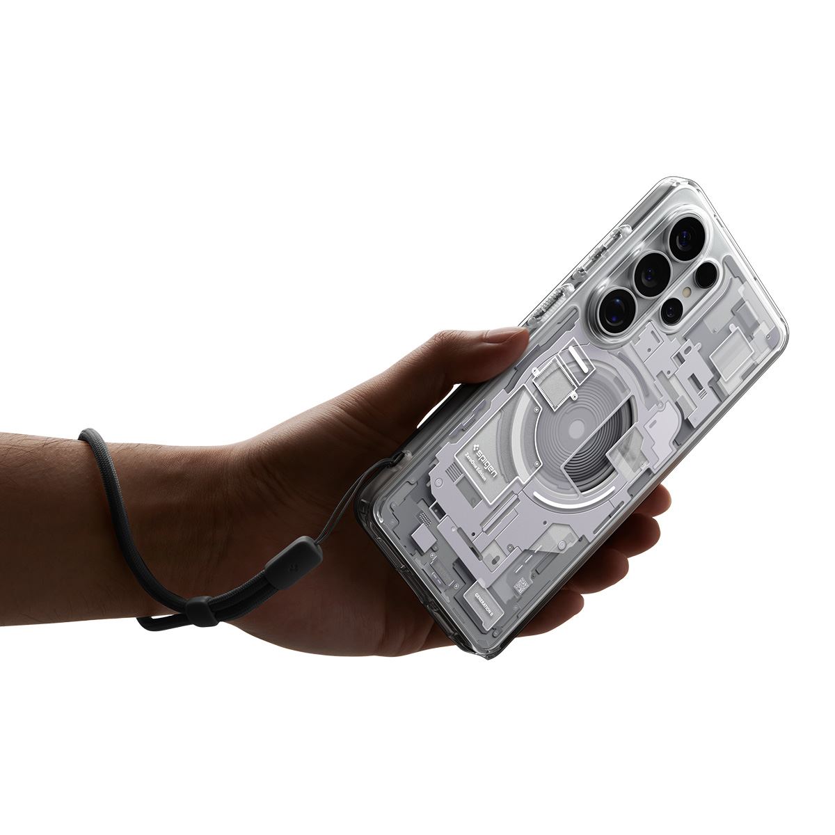 Spigen Ultra Hybrid MagSafe, zero one white - Samsung Galaxy S26 Ultra (14)