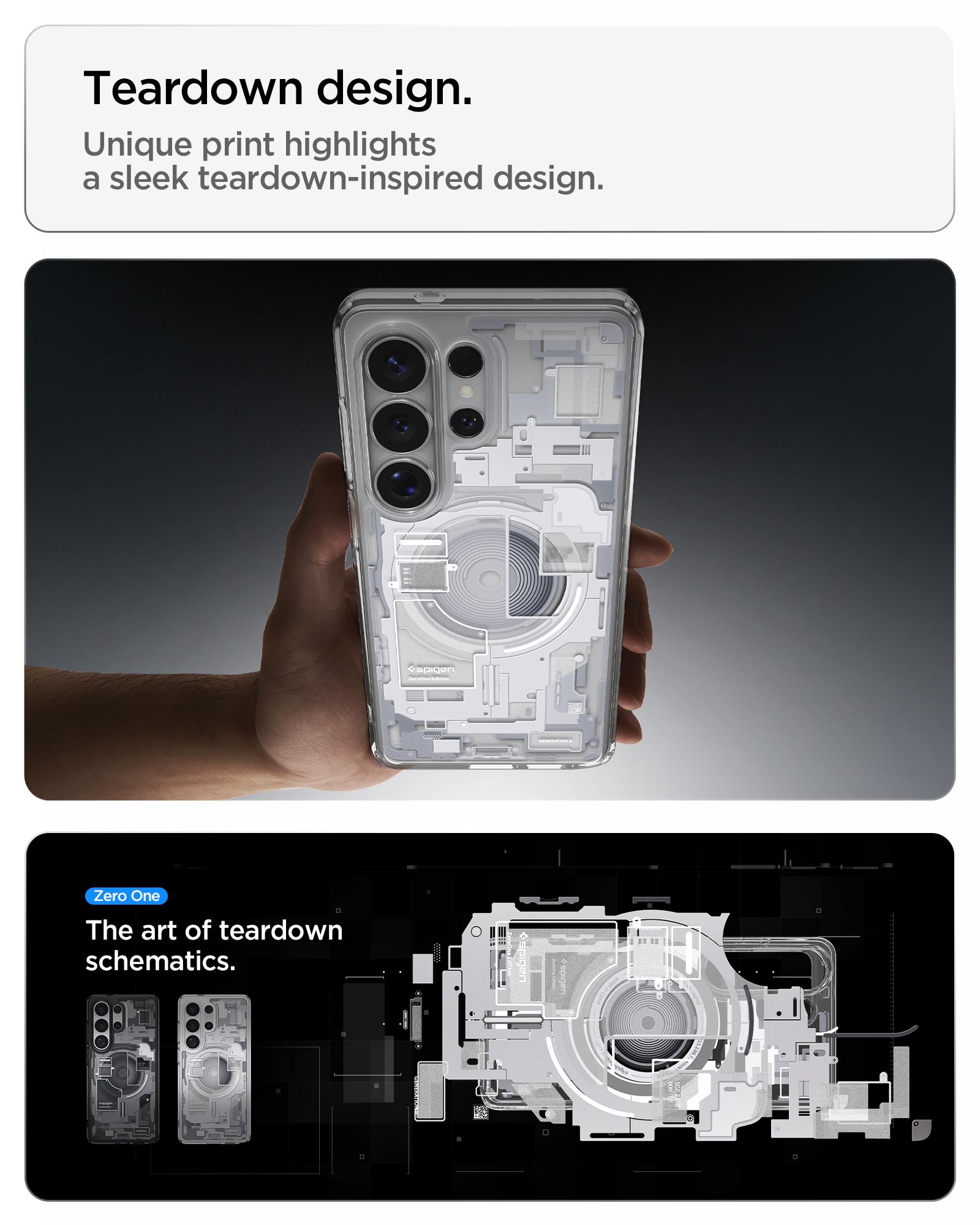 Spigen Ultra Hybrid MagSafe, zero one white - Samsung Galaxy S26 Ultra (17)