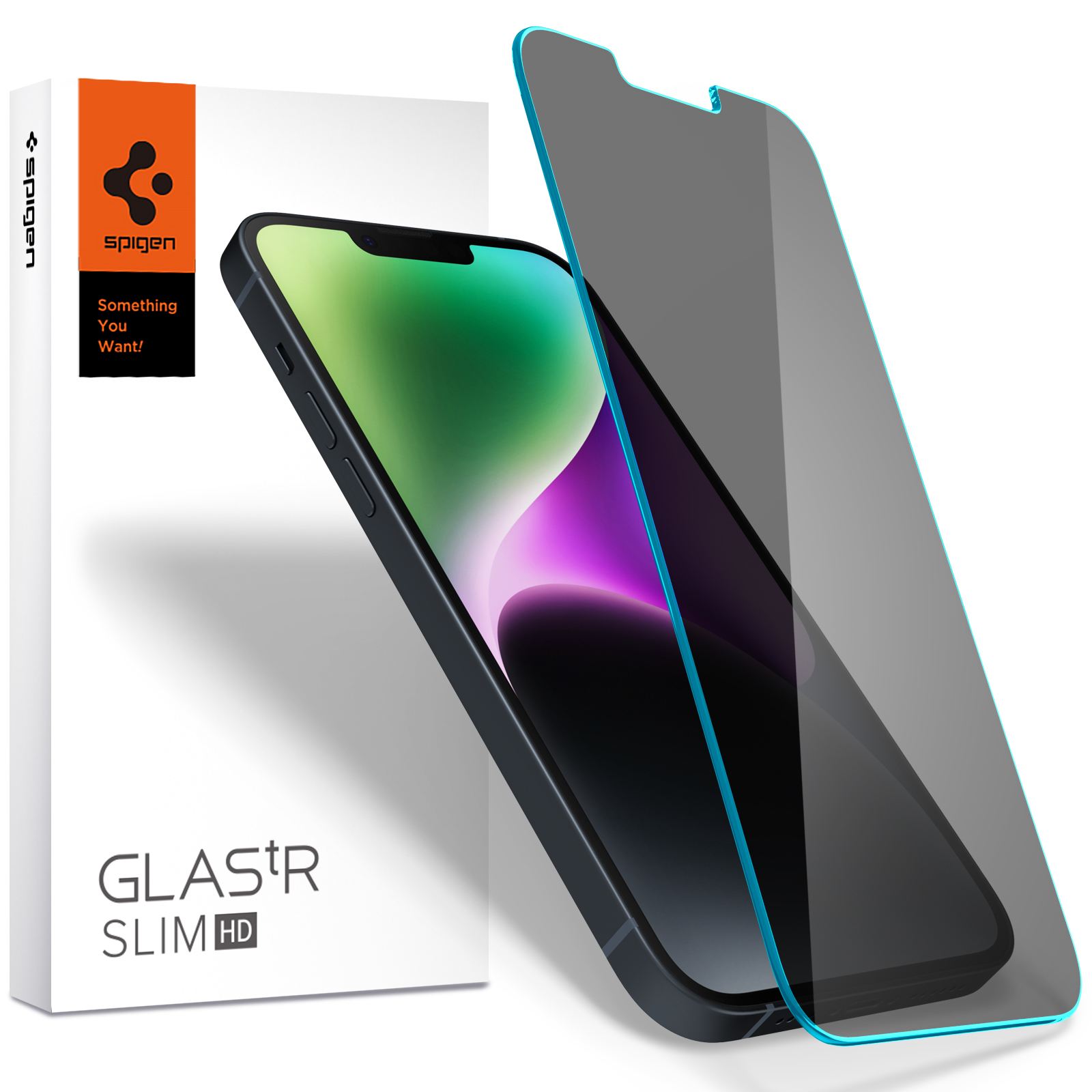 Spigen tR Slim HD Anti-Glare/Privacy 1 Pack - iPhone 16e/14/13/13 Pro (1)