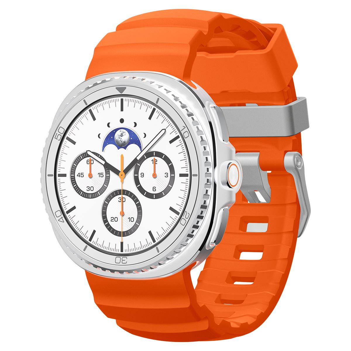 Spigen Silicone Band, orange - Samsung Galaxy Watch 8 46mm/44mm/40mm (1)