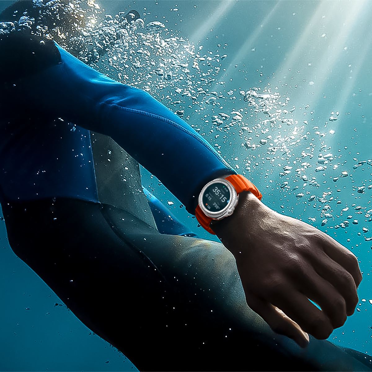 Spigen Silicone Band, orange - Samsung Galaxy Watch 8 46mm/44mm/40mm (12)