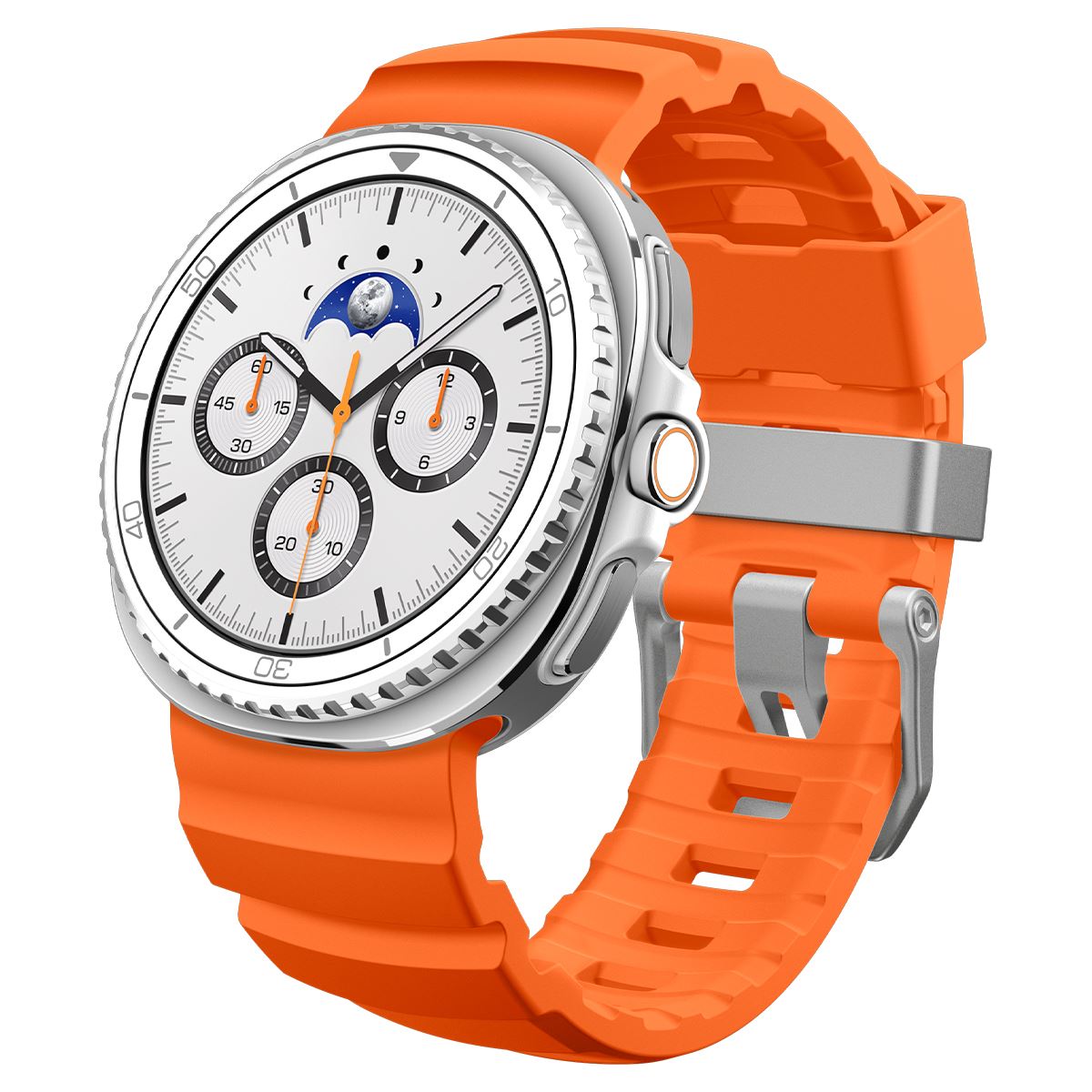 Spigen Silicone Band, orange - Samsung Galaxy Watch 8 46mm/44mm/40mm (2)