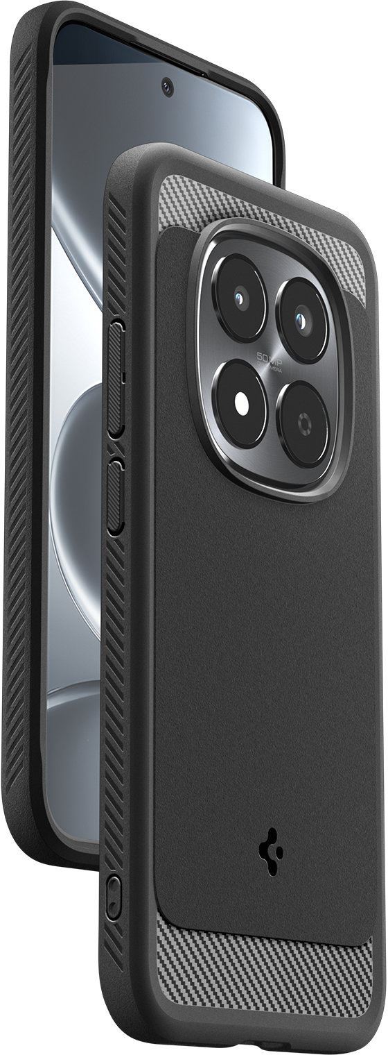Spigen Rugged Armor, matte black - Xiaomi Redmi Note 15 Pro 5G (8)