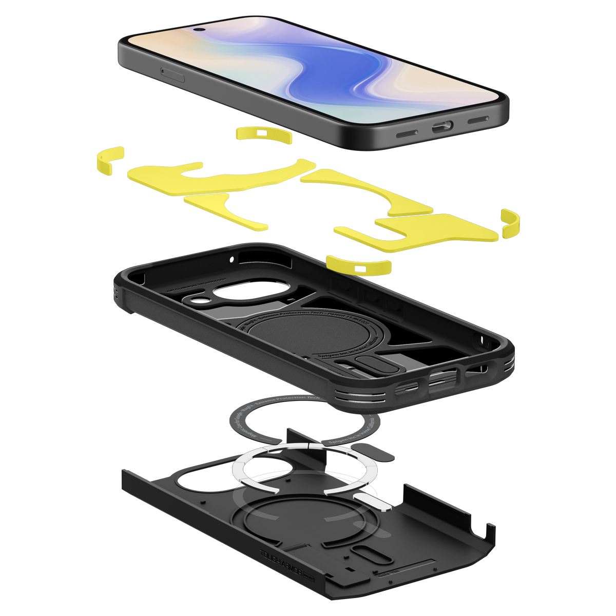 Spigen Tough Armor MagSafe, black - Google Pixel 10a (7)