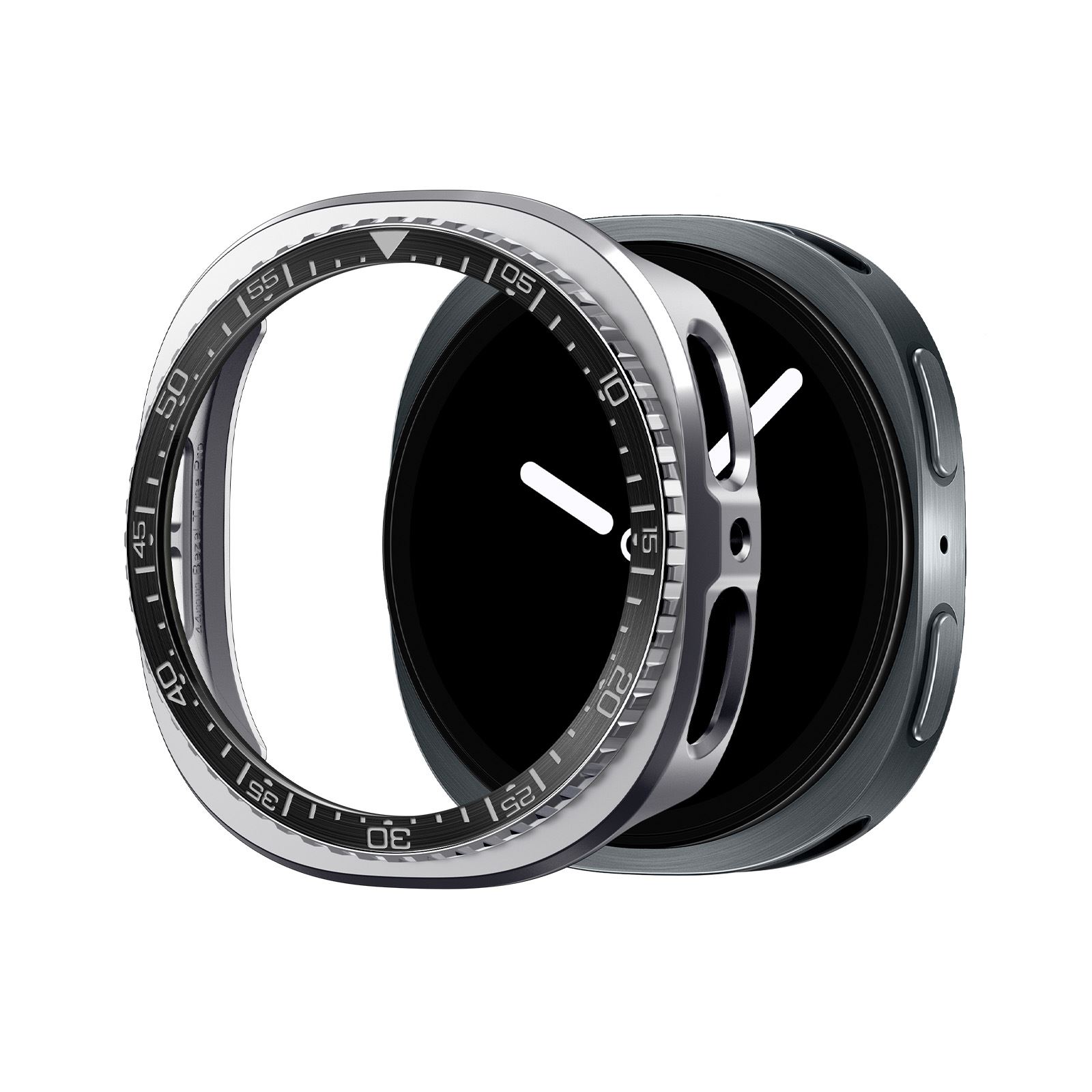 Spigen Bezel Tune Pro (Diver), black - Samsung Galaxy Watch 9/8 44mm (3)