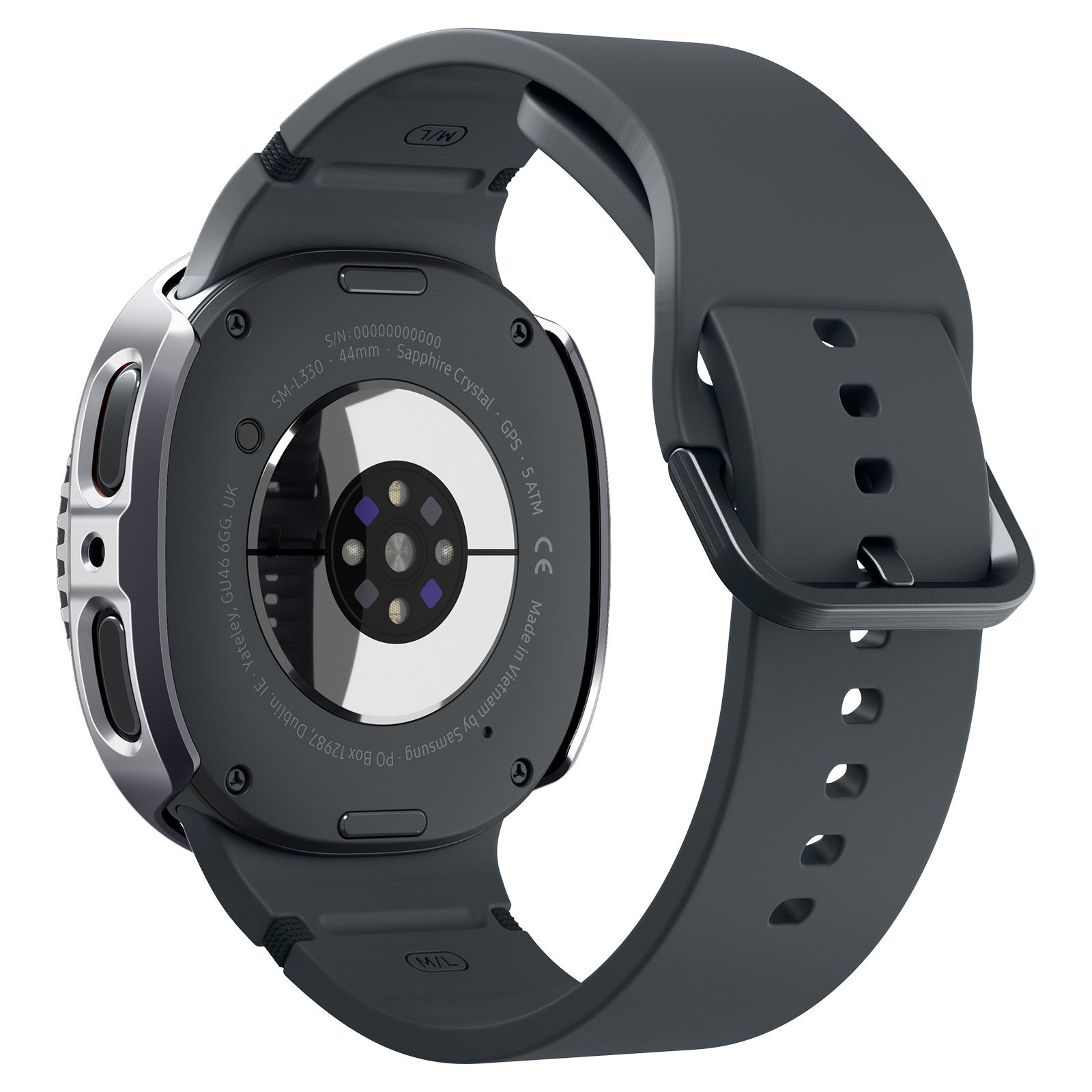 Spigen Bezel Tune Pro (Diver), black - Samsung Galaxy Watch 9/8 44mm (8)