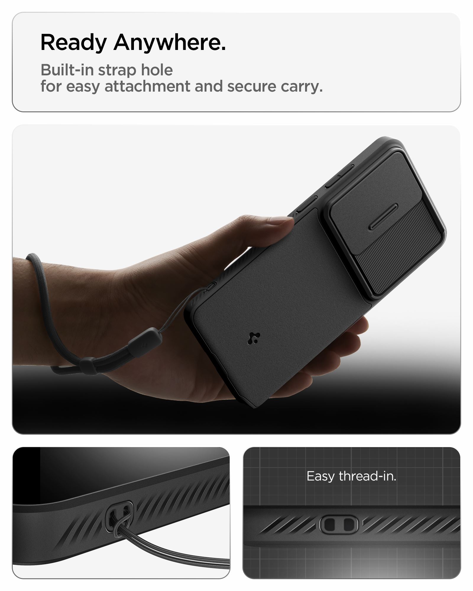 Spigen Optik Armor, black - Samsung Galaxy S26 Ultra (16)