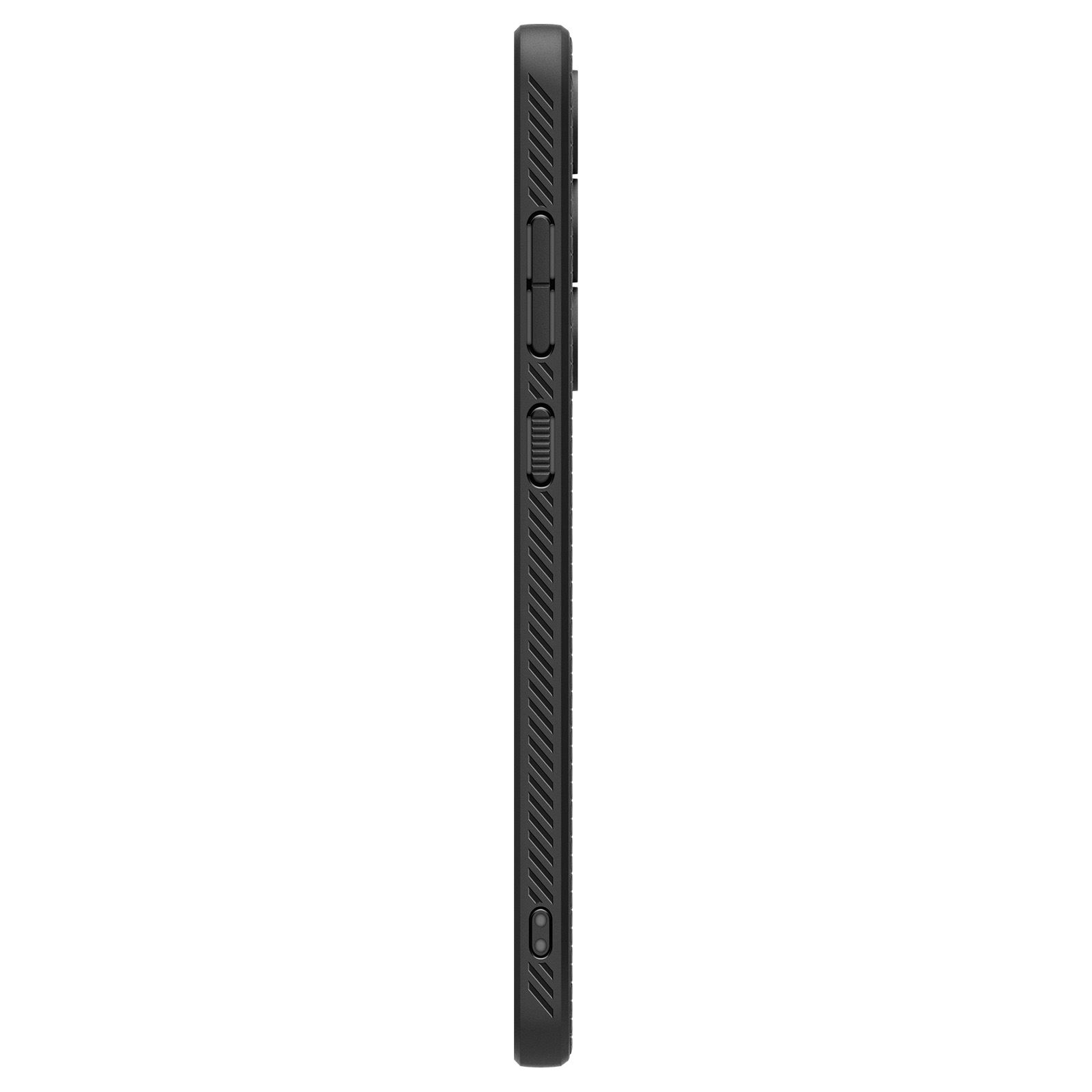 Spigen Liquid Air, matte black - Samsung Galaxy S24 FE (4)