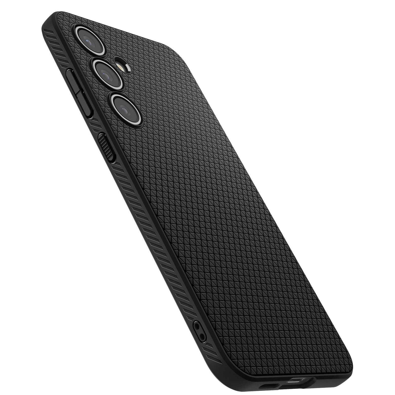 Spigen Liquid Air, matte black - Samsung Galaxy S24 FE (9)