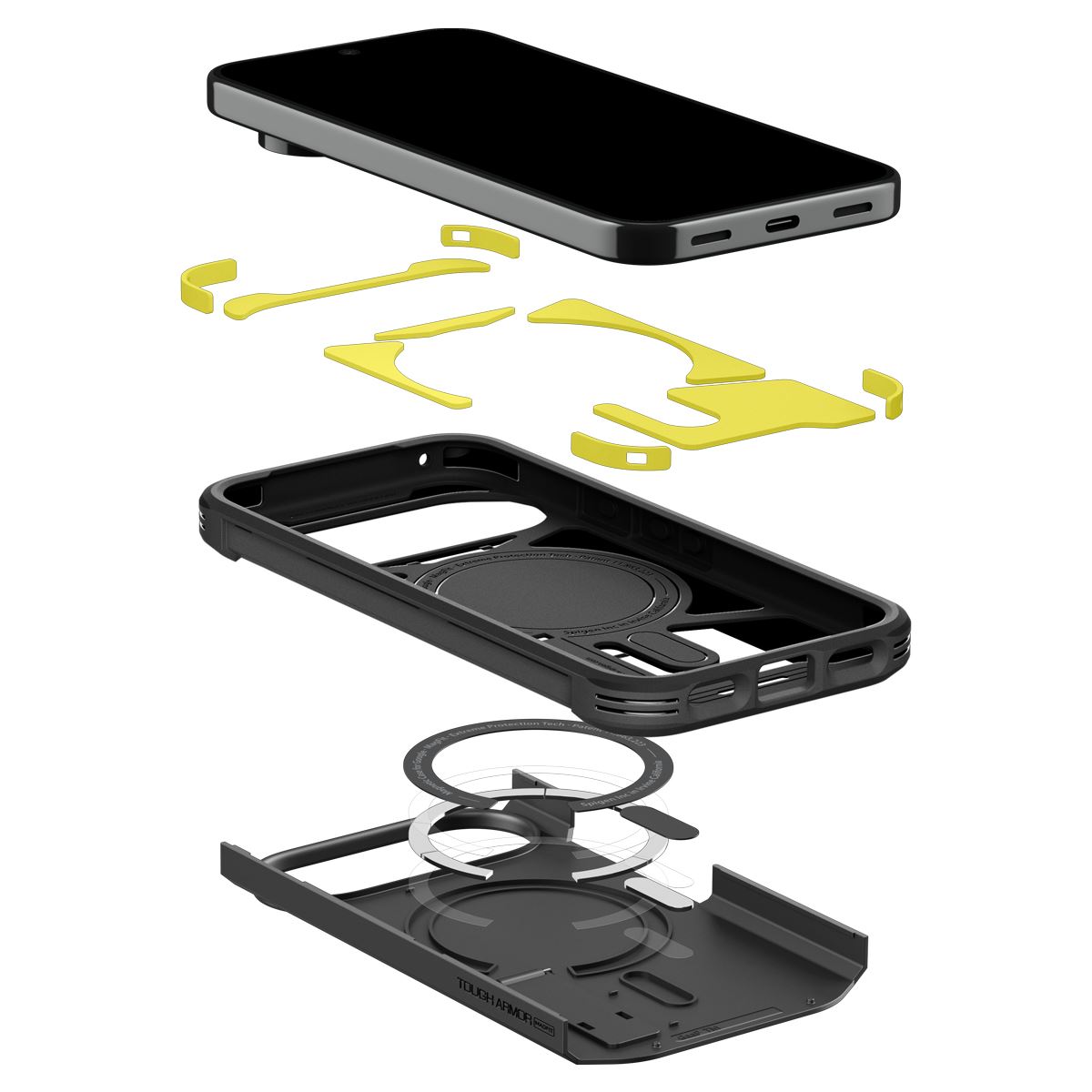 Spigen Tough Armor MagSafe, black - Google Pixel 11 Pro (11)