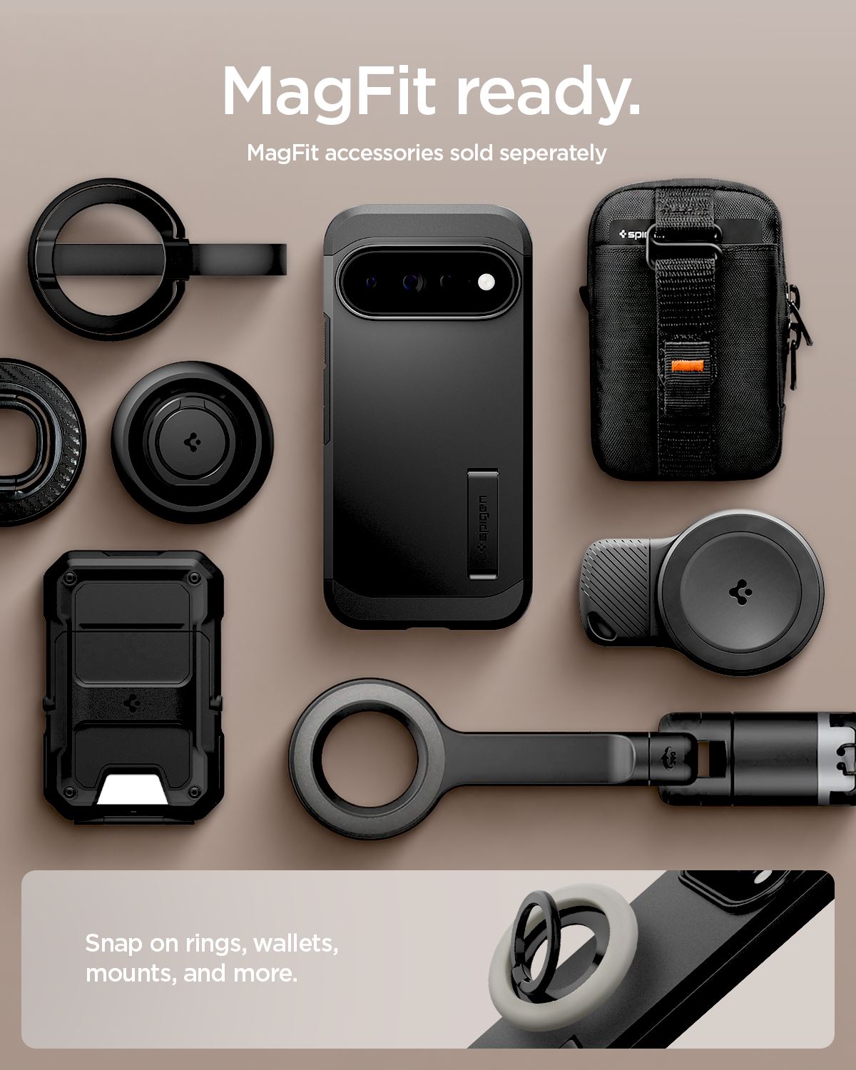Spigen Tough Armor MagSafe, black - Google Pixel 11 Pro (18)