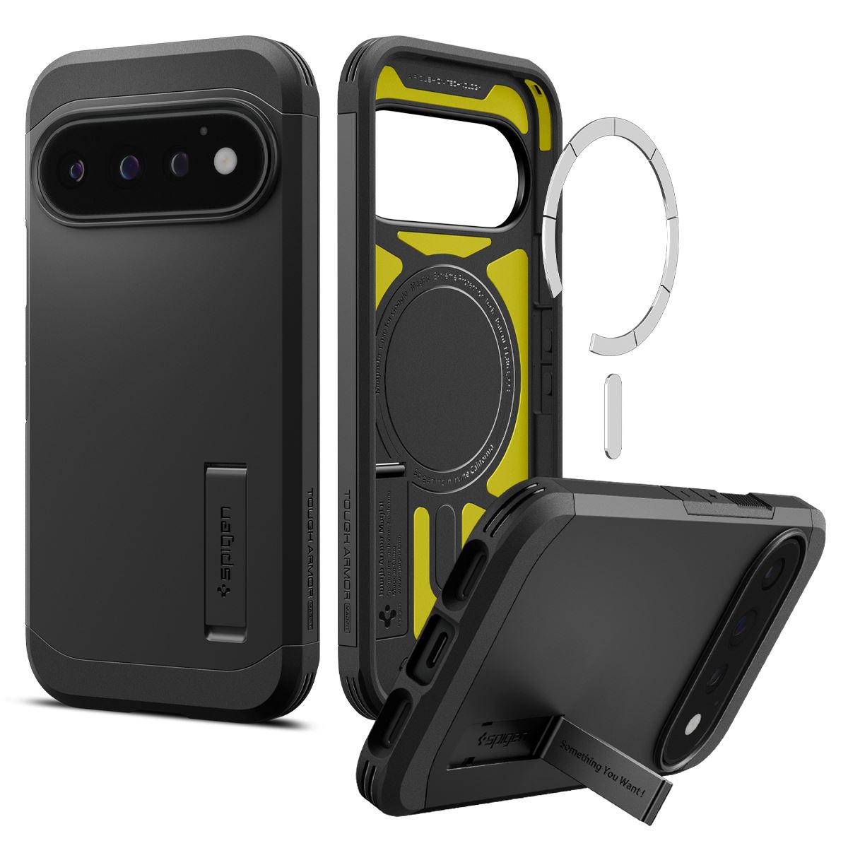 Spigen Tough Armor MagSafe, black - Google Pixel 11 Pro (2)