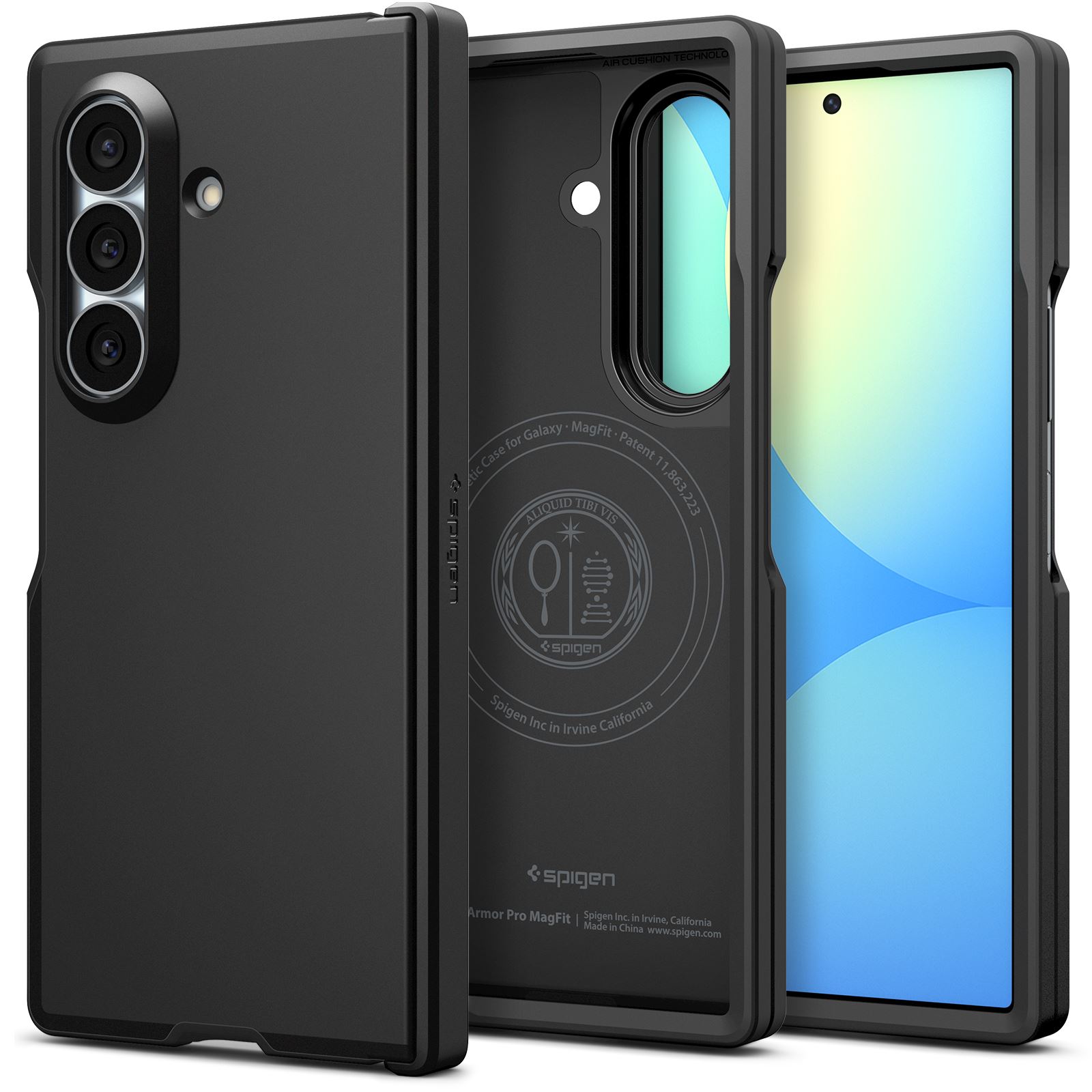 Spigen Tough Armor Pro MagSafe, black - Samsung Galaxy Z Fold8 Ultra (1)