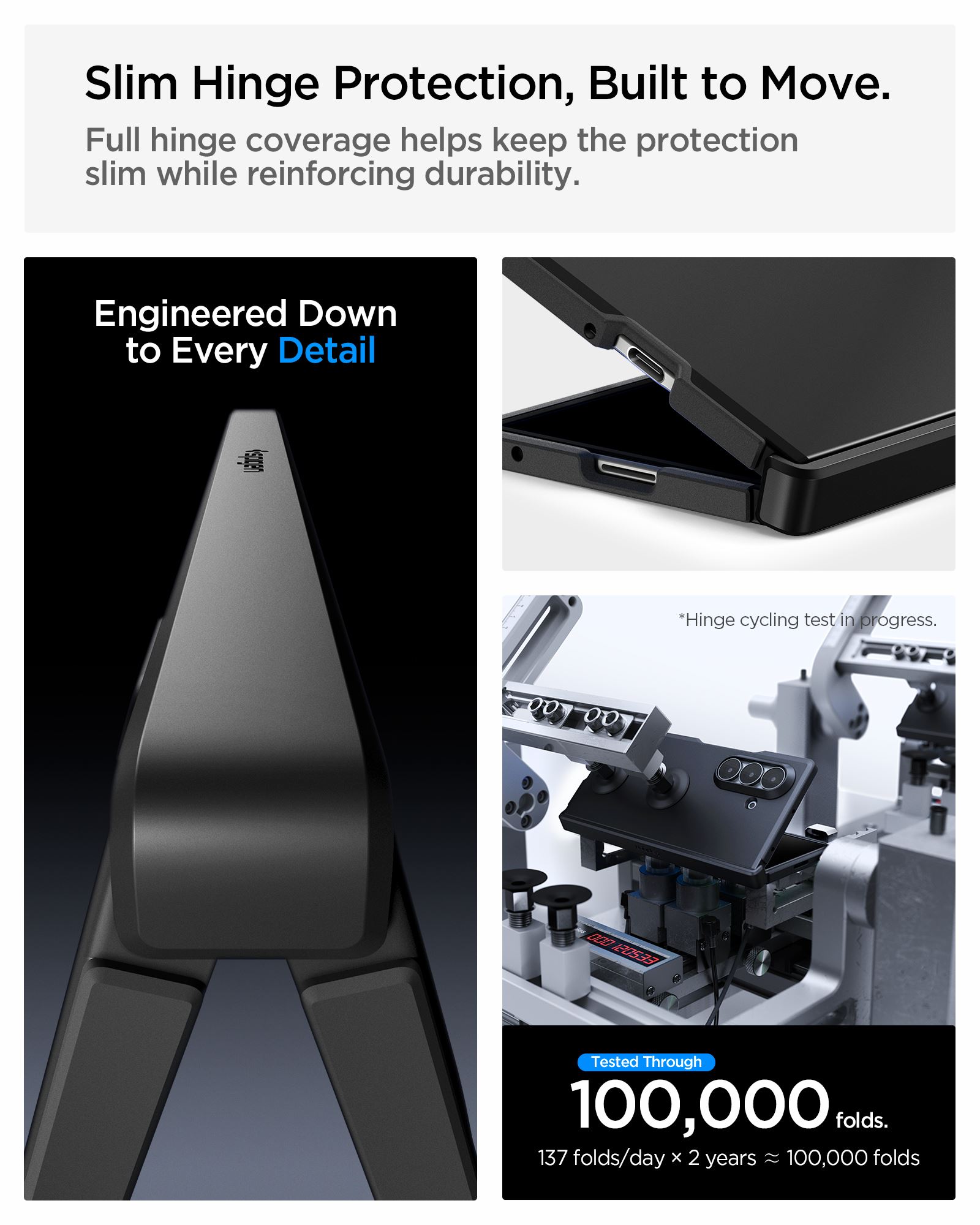 Spigen Tough Armor Pro MagSafe, black - Samsung Galaxy Z Fold8 Ultra (14)