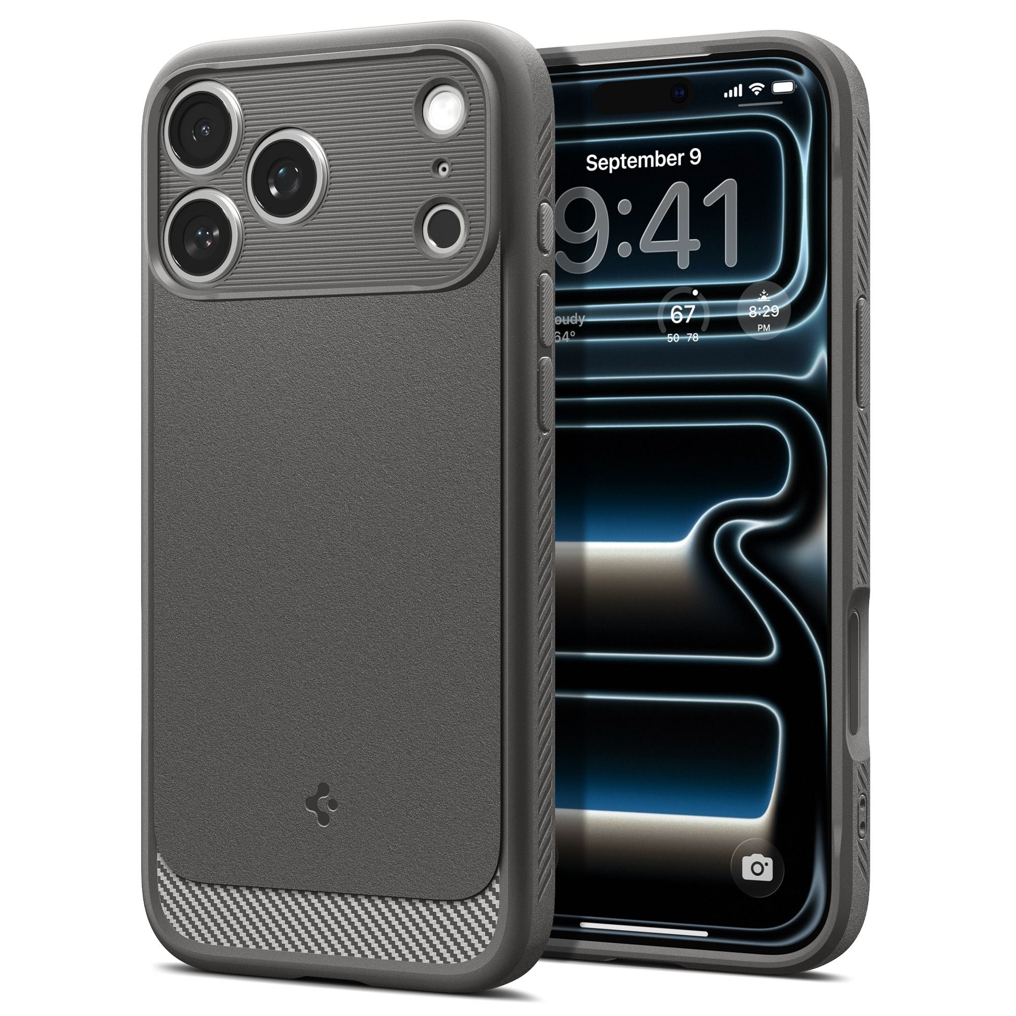 Spigen Rugged Armor MagSafe, gray - iPhone 18 Pro Max/17 Pro Max (2)