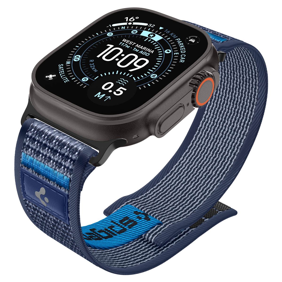 Spigen Athlex Air 2 Active Band, navy blue - Apple Watch 49mm/46mm/45mm/44mm (3)