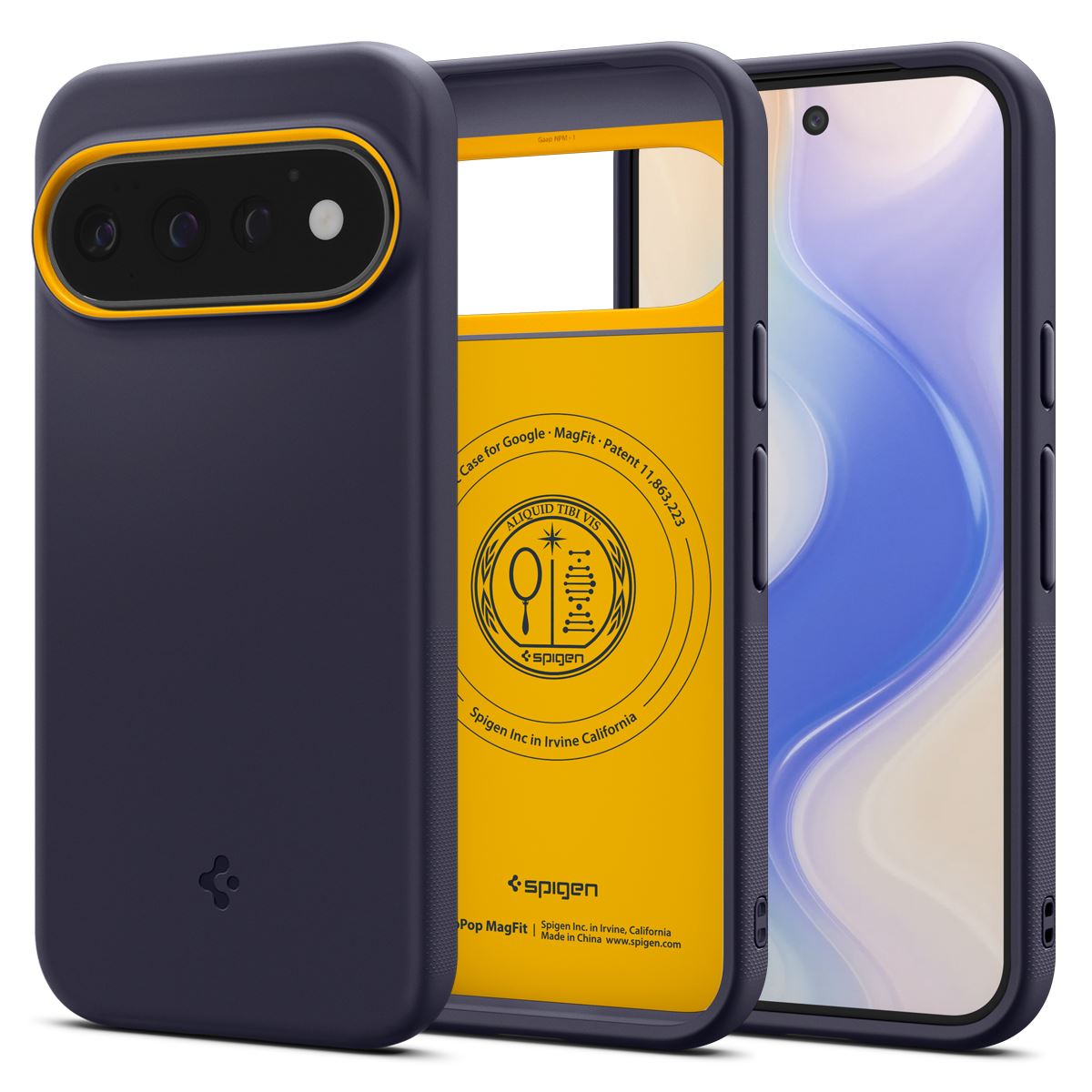 Spigen Nano Pop MagSafe, blueberry navy - Google Pixel 11 Pro (2)