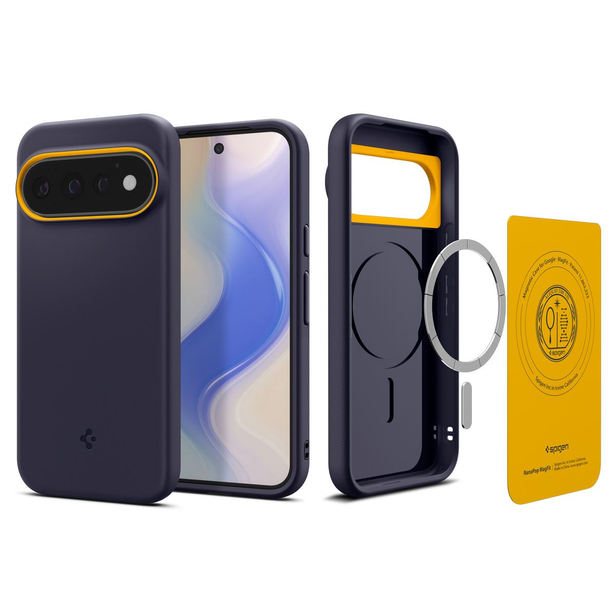 Spigen Nano Pop MagSafe, blueberry navy - Google Pixel 11 Pro (3)