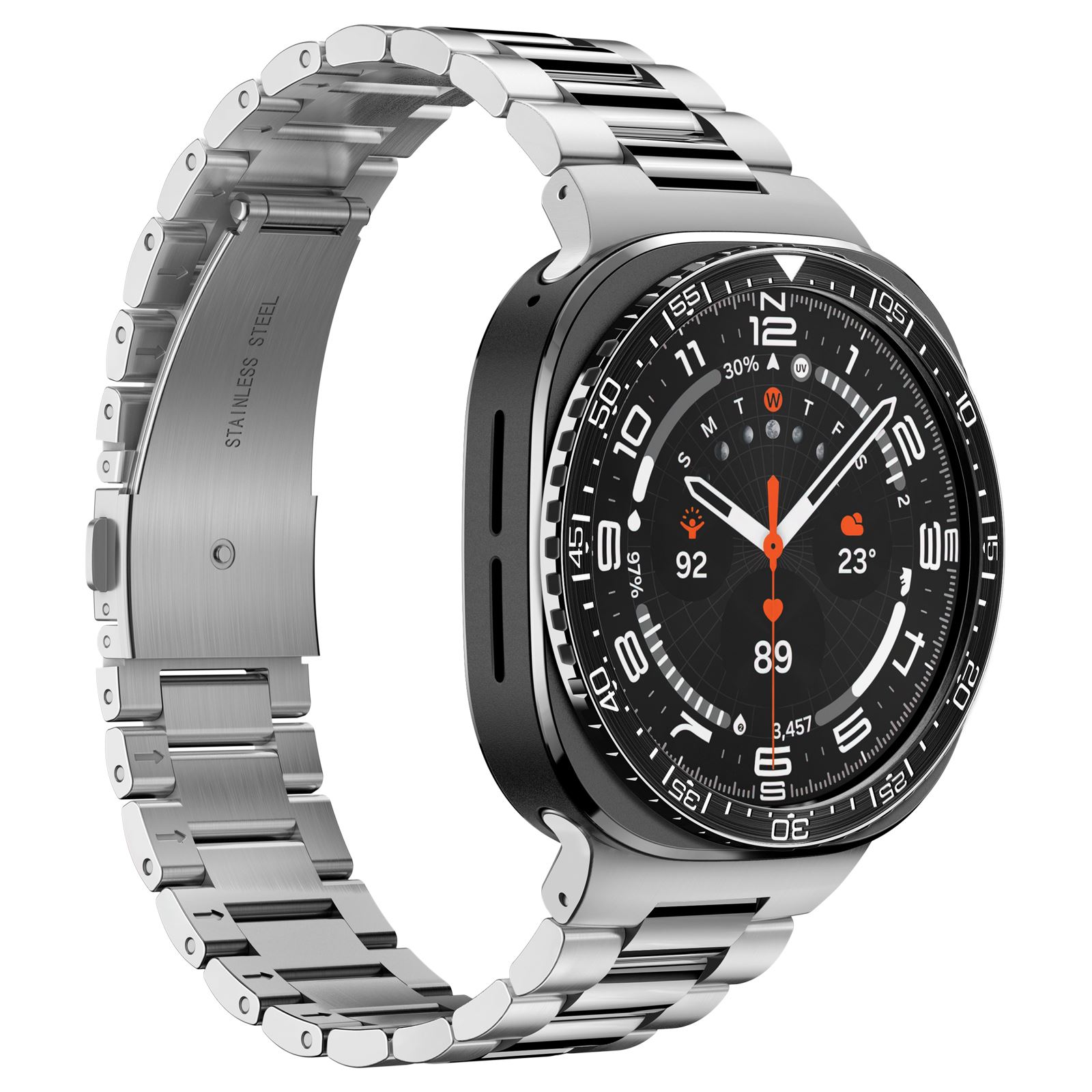 Spigen Bezel Tune (Diver), black - Samsung Galaxy Watch Ultra 2 47mm (5)