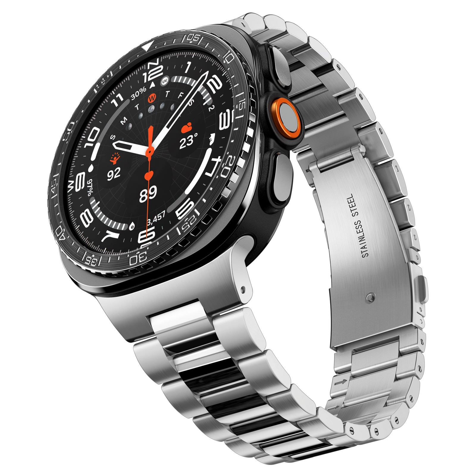 Spigen Bezel Tune (Diver), black - Samsung Galaxy Watch Ultra 2 47mm (6)