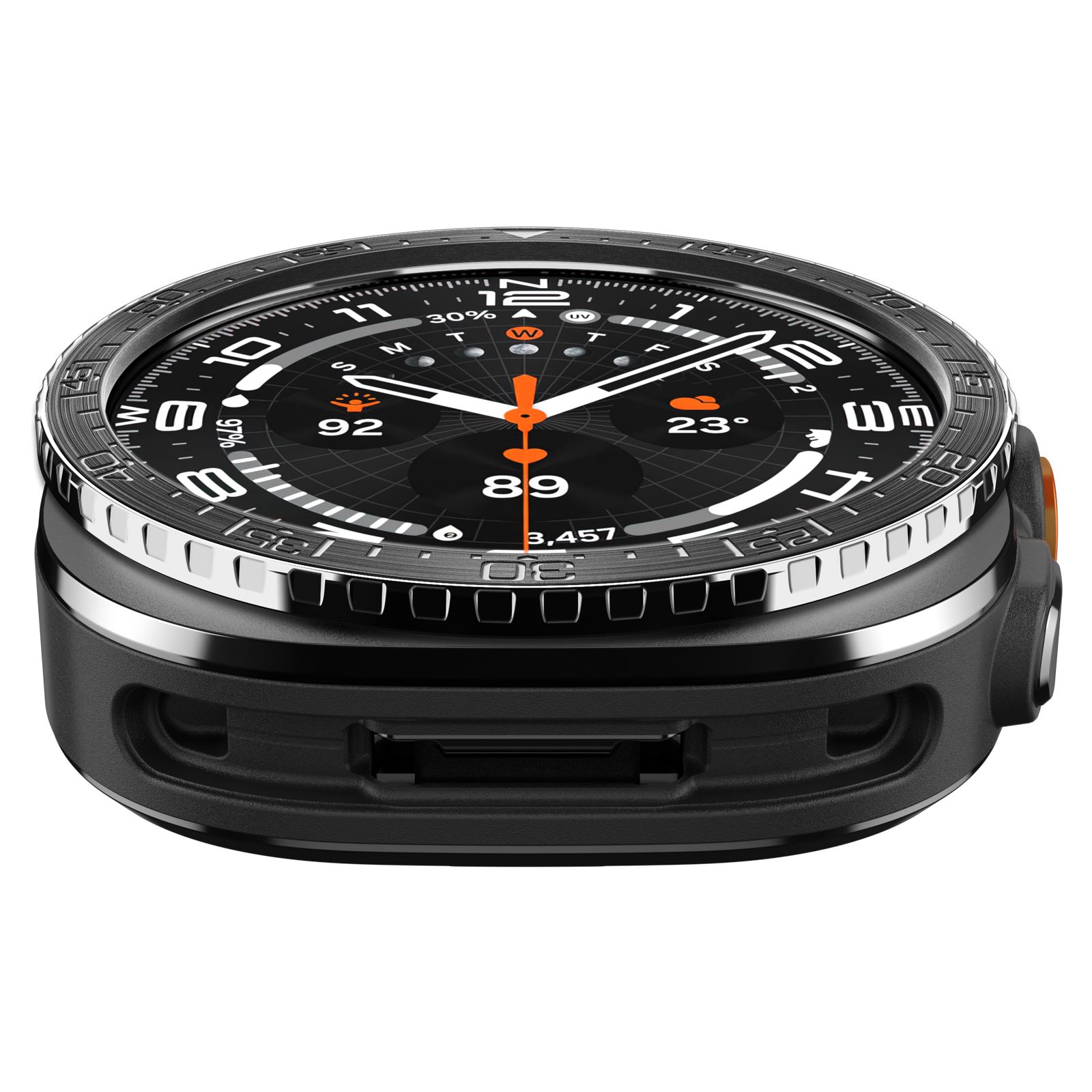 Spigen Bezel Tune (Diver), black - Samsung Galaxy Watch Ultra 2 47mm (8)