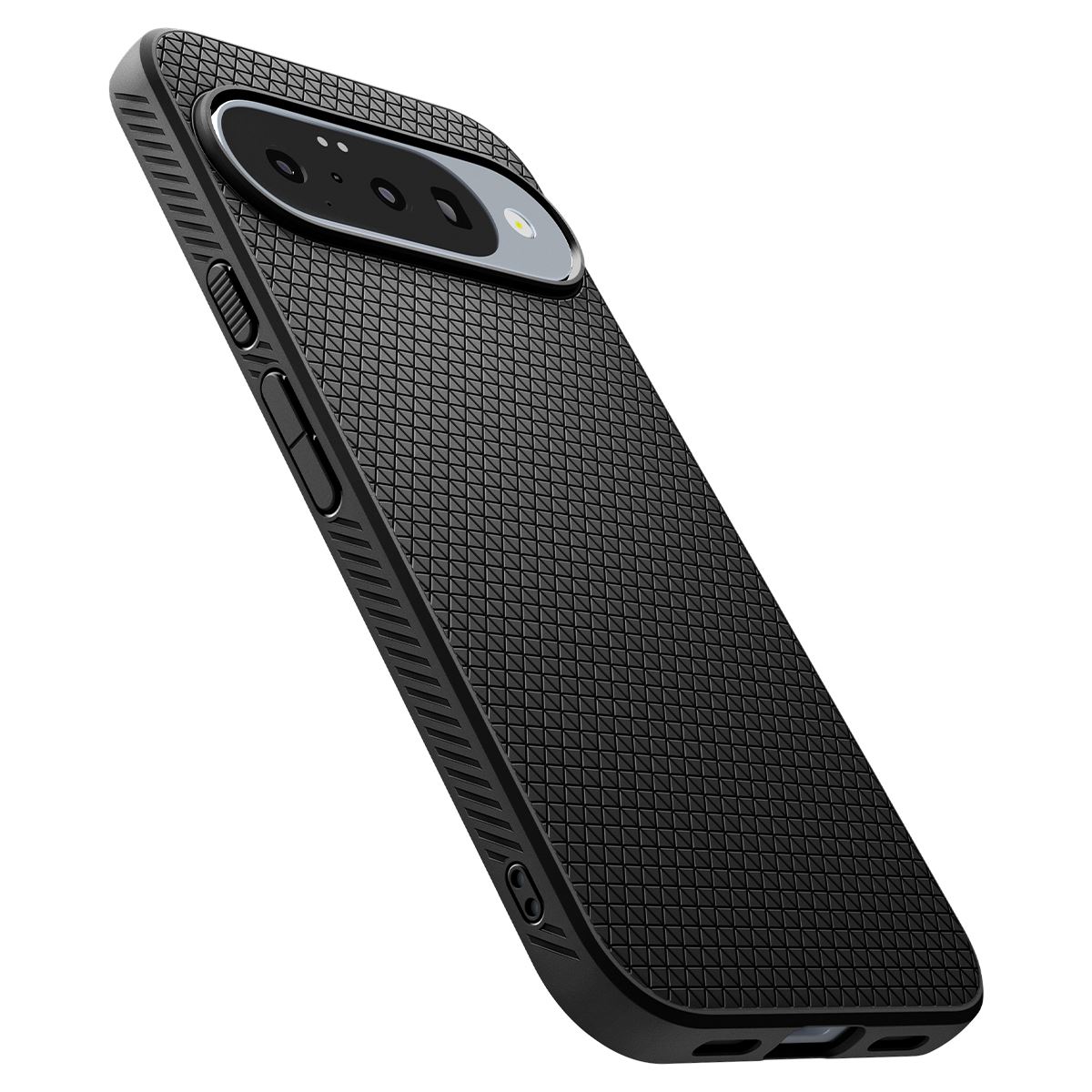 Spigen Liquid Air, matte black - Google Pixel 10 Pro/Pixel 10 (7)