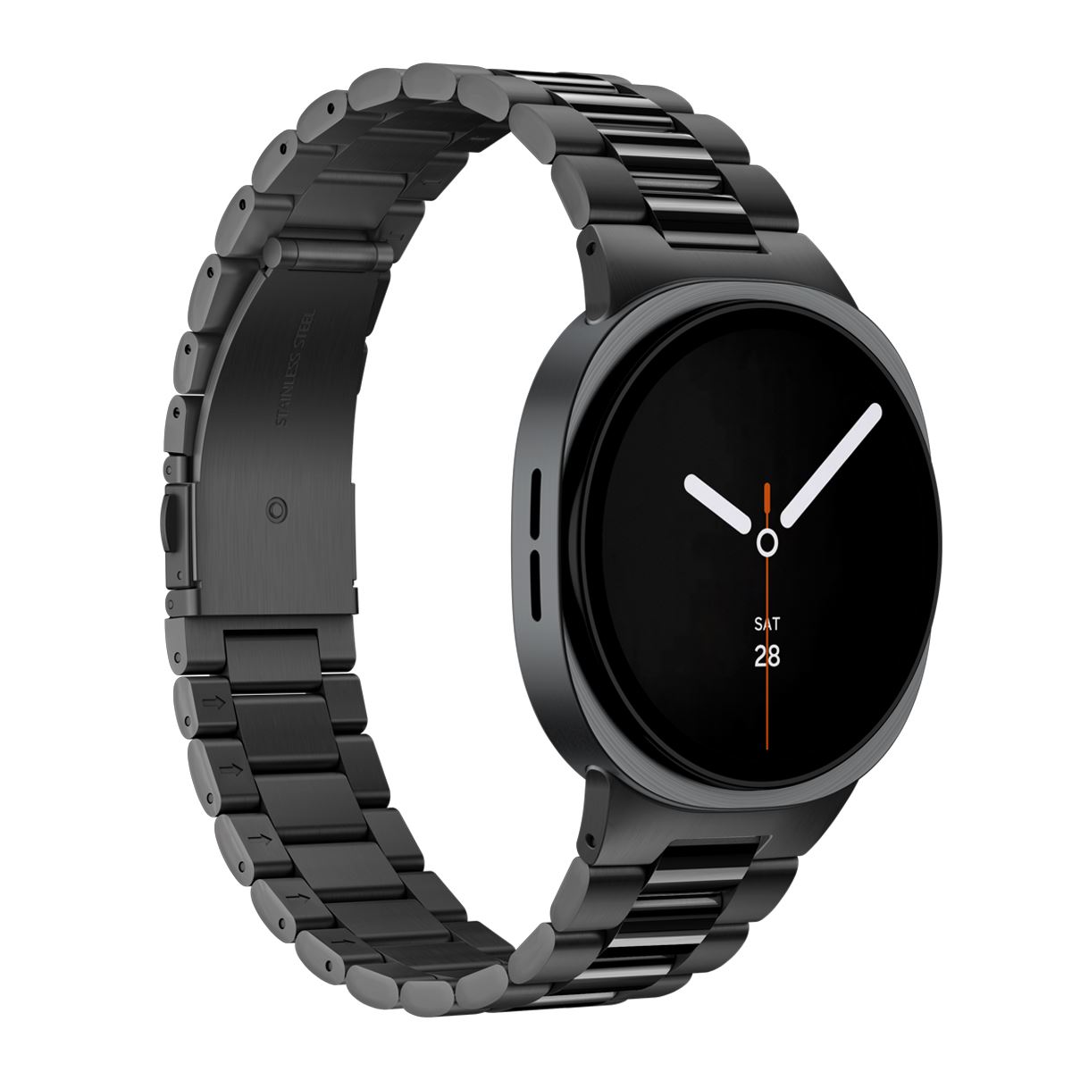 Spigen Modern Fit 316L, black - Samsung Galaxy Watch 9/8 46mm/44mm/40mm (5)
