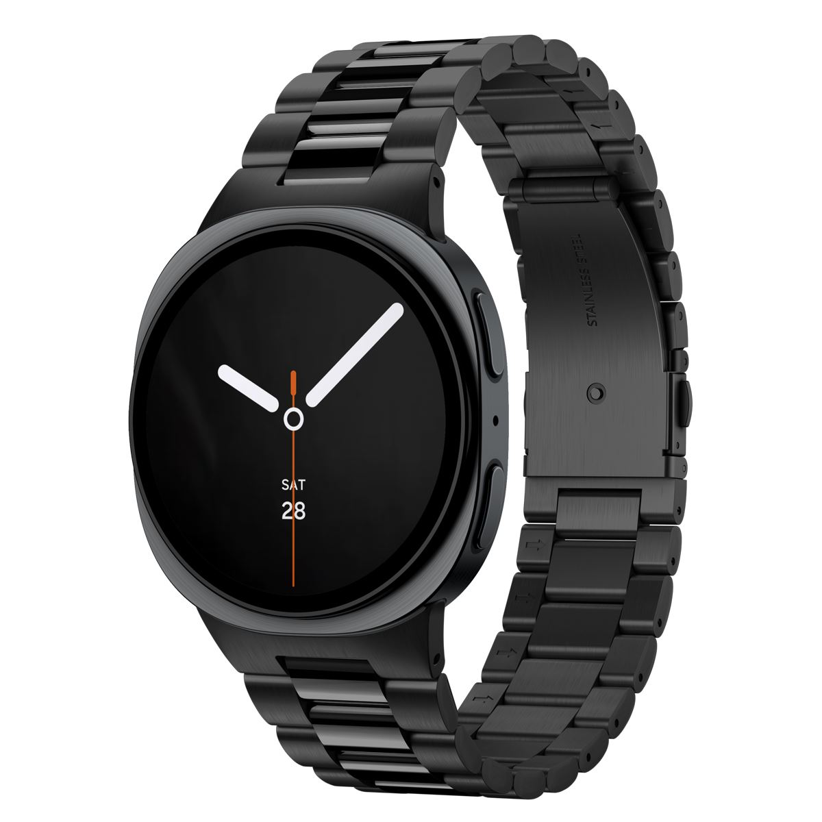 Spigen Modern Fit 316L, black - Samsung Galaxy Watch 9/8 46mm/44mm/40mm
