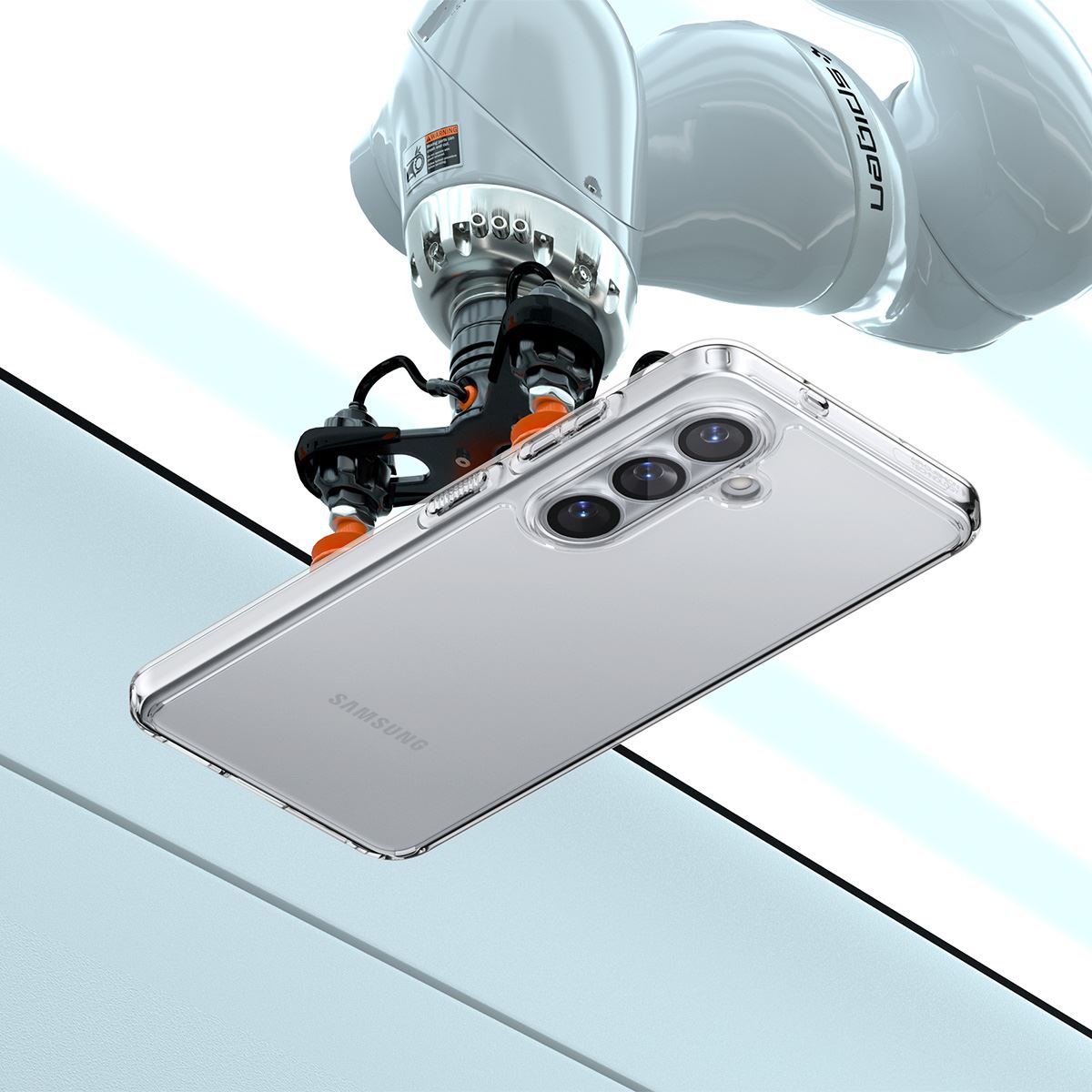 Spigen Ultra Hybrid, crystal clear - Samsung Galaxy S26 (7)