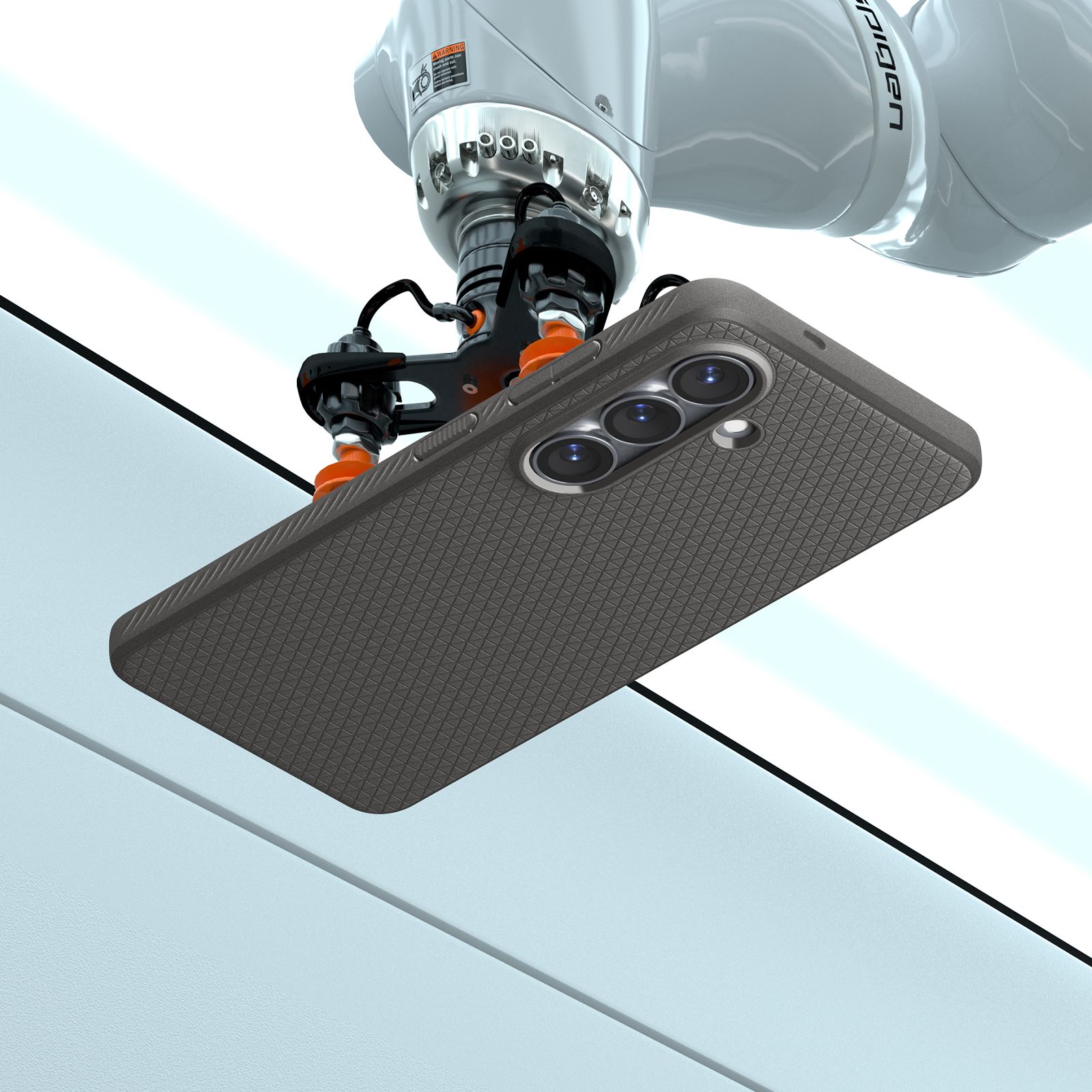 Spigen Liquid Air MagSafe, marble gray - Samsung Galaxy S26+ (11)