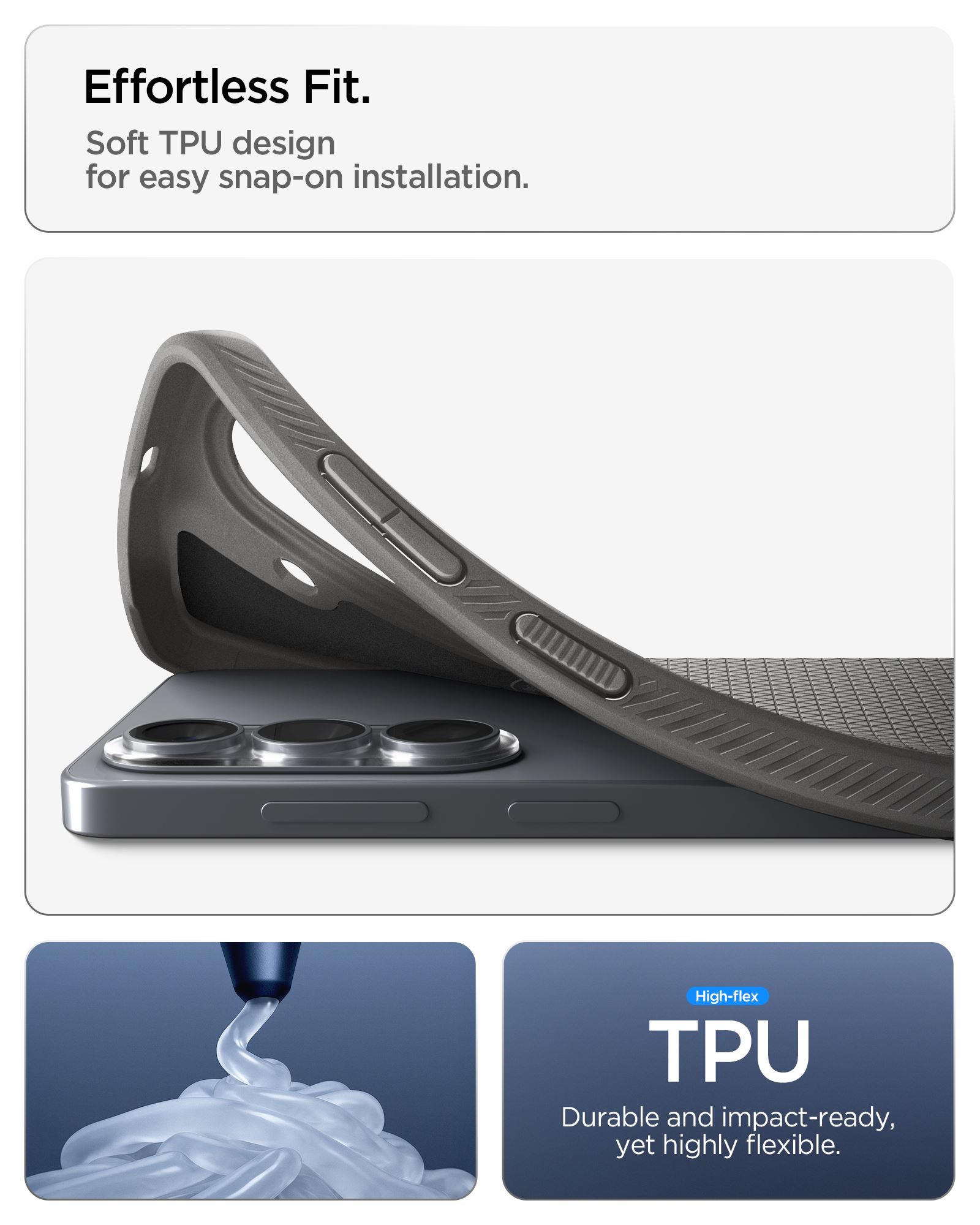 Spigen Liquid Air MagSafe, marble gray - Samsung Galaxy S26+ (20)