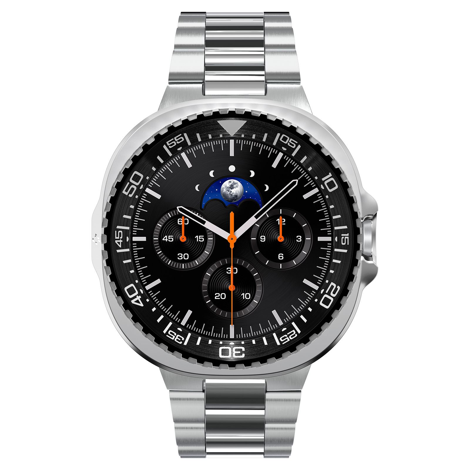 Spigen Bezel Tune Pro (Diver), black - Samsung Galaxy Watch 8 Classic 46mm (5)