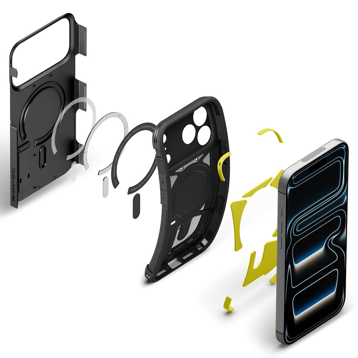 Spigen Tough Armor T MagSafe, black - iPhone 18 Pro Max/17 Pro Max (14)