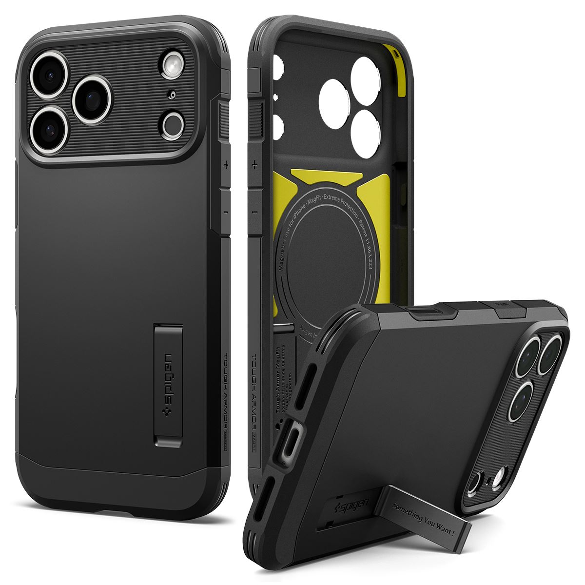 Spigen Tough Armor T MagSafe, black - iPhone 18 Pro Max/17 Pro Max (3)