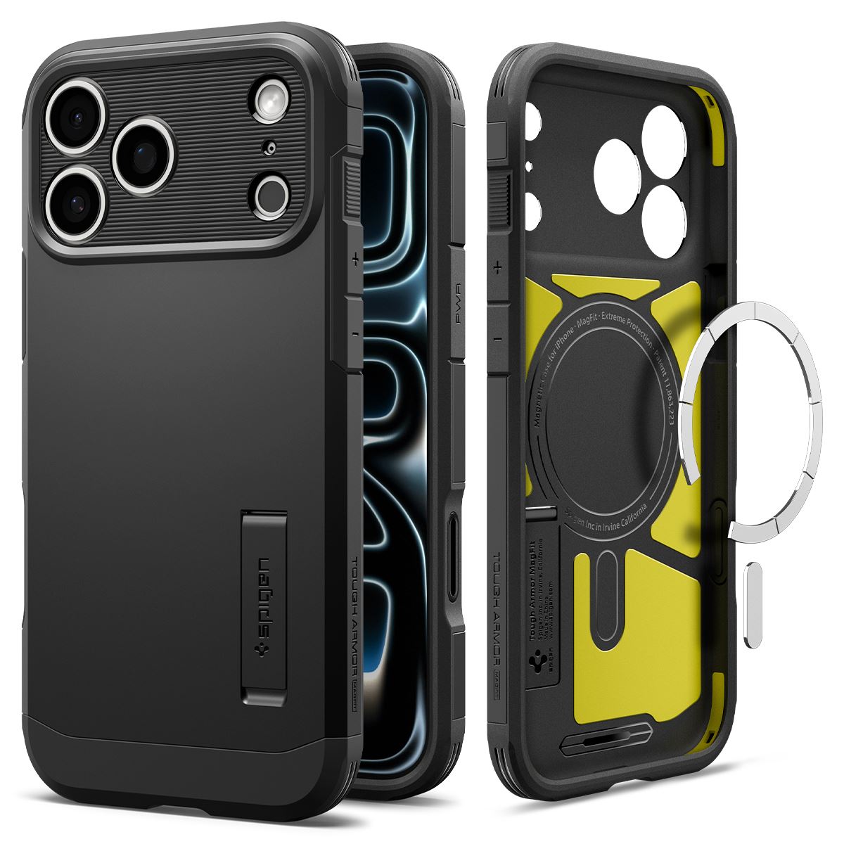 Spigen Tough Armor T MagSafe, black - iPhone 18 Pro Max/17 Pro Max