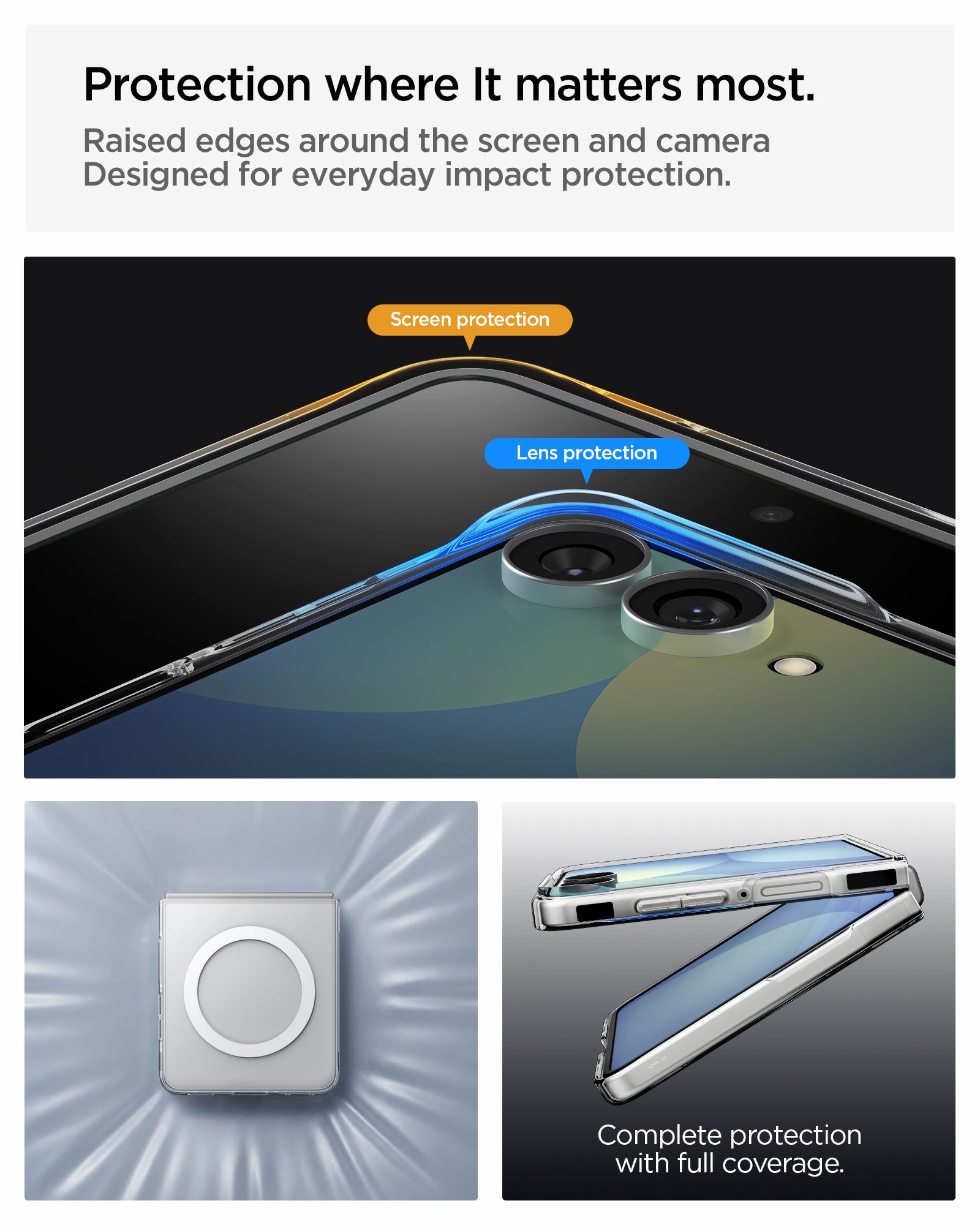 Spigen Air Skin MagSafe, clear white - Samsung Galaxy Z Flip8 (17)