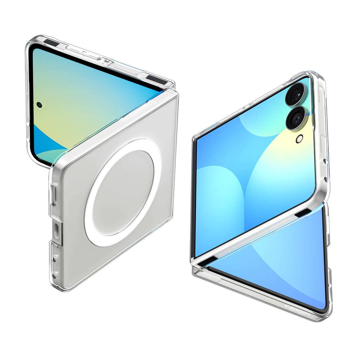 Spigen Air Skin MagSafe, clear white - Samsung Galaxy Z Flip8 (7)
