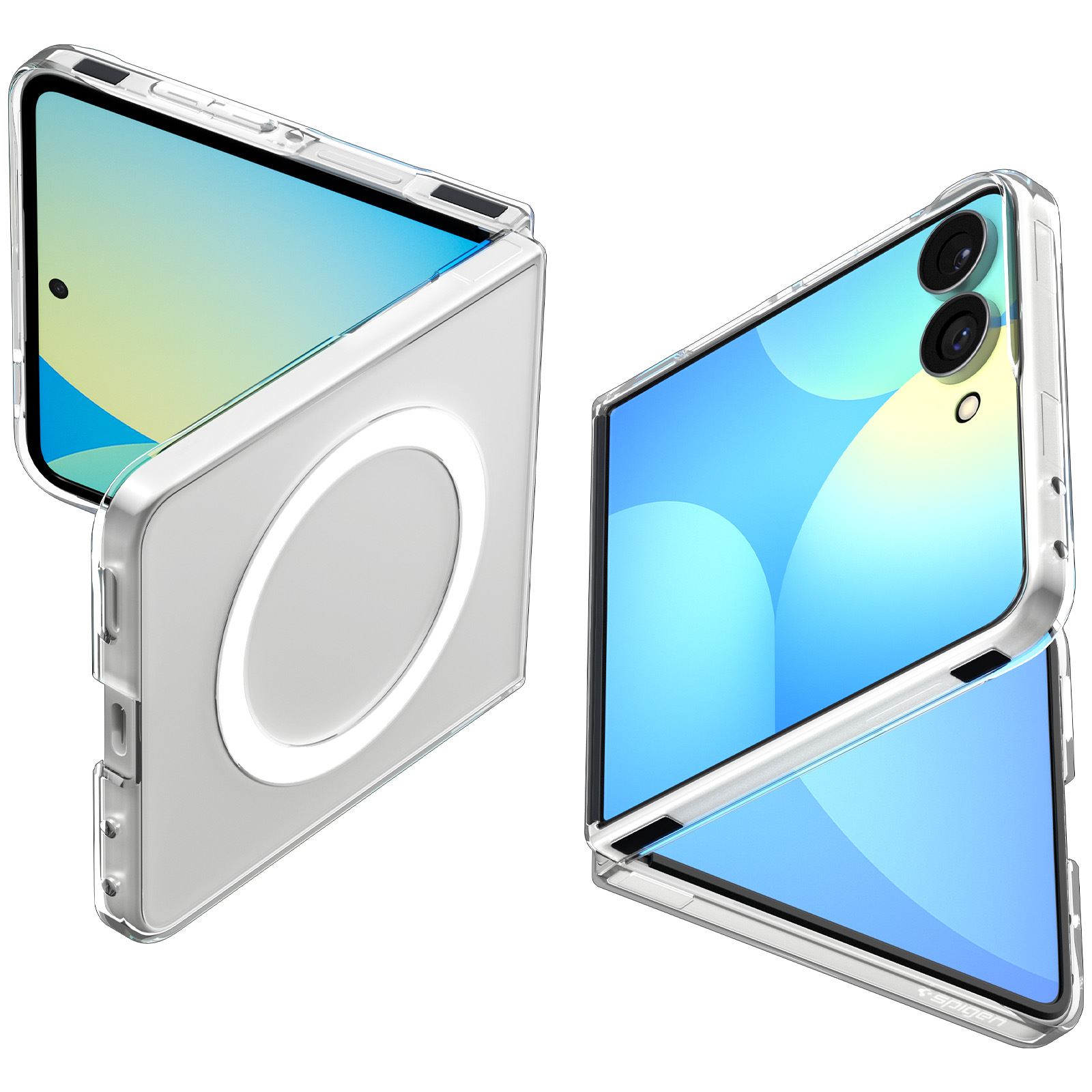 Spigen Air Skin MagSafe, clear white - Samsung Galaxy Z Flip8