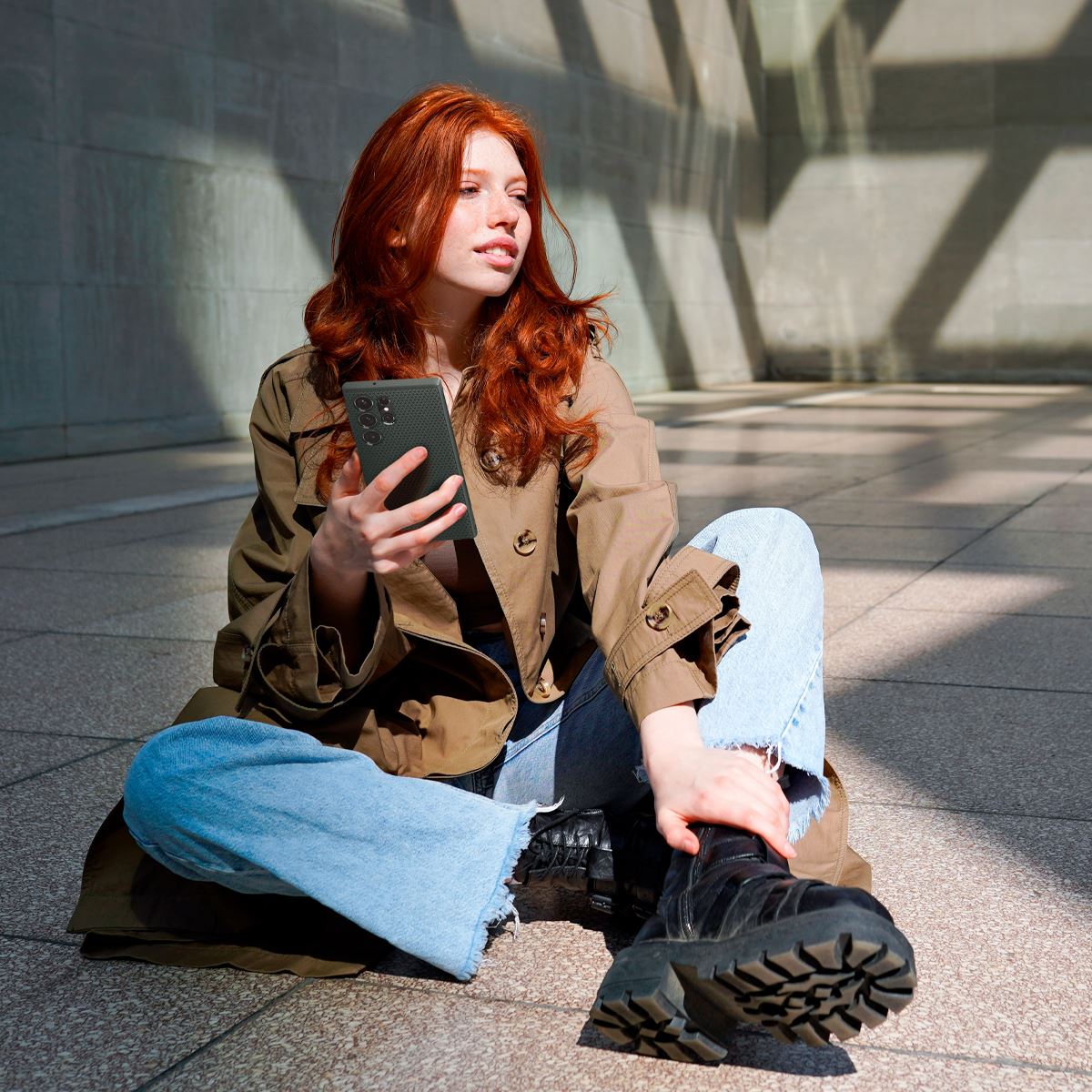 Spigen Liquid Air, green - Samsung Galaxy S23 Ultra (13)